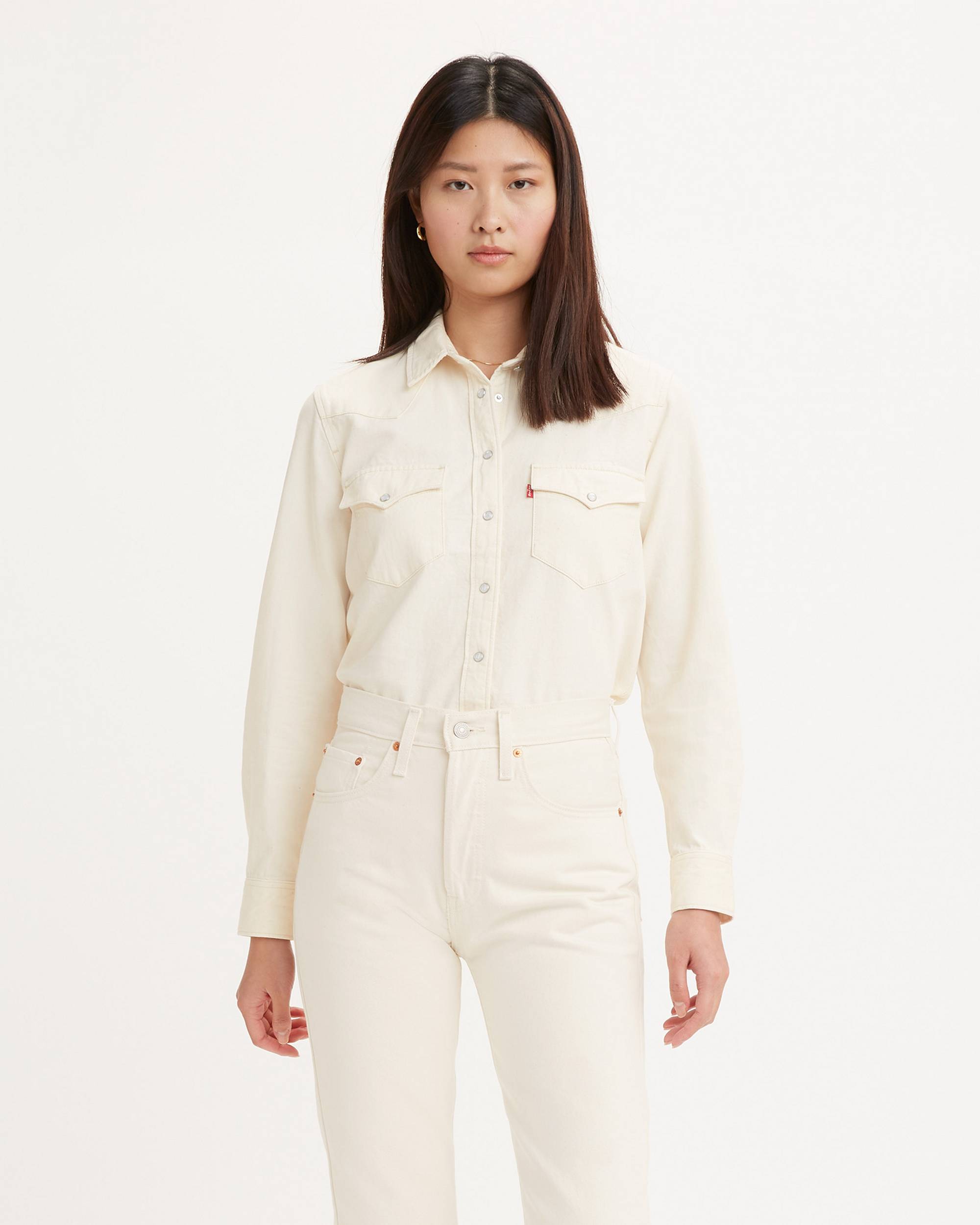 Ultimate Western Denim Shirt - White | Levi's® US Ultimate Western Denim Shirt - White | Levi's® US