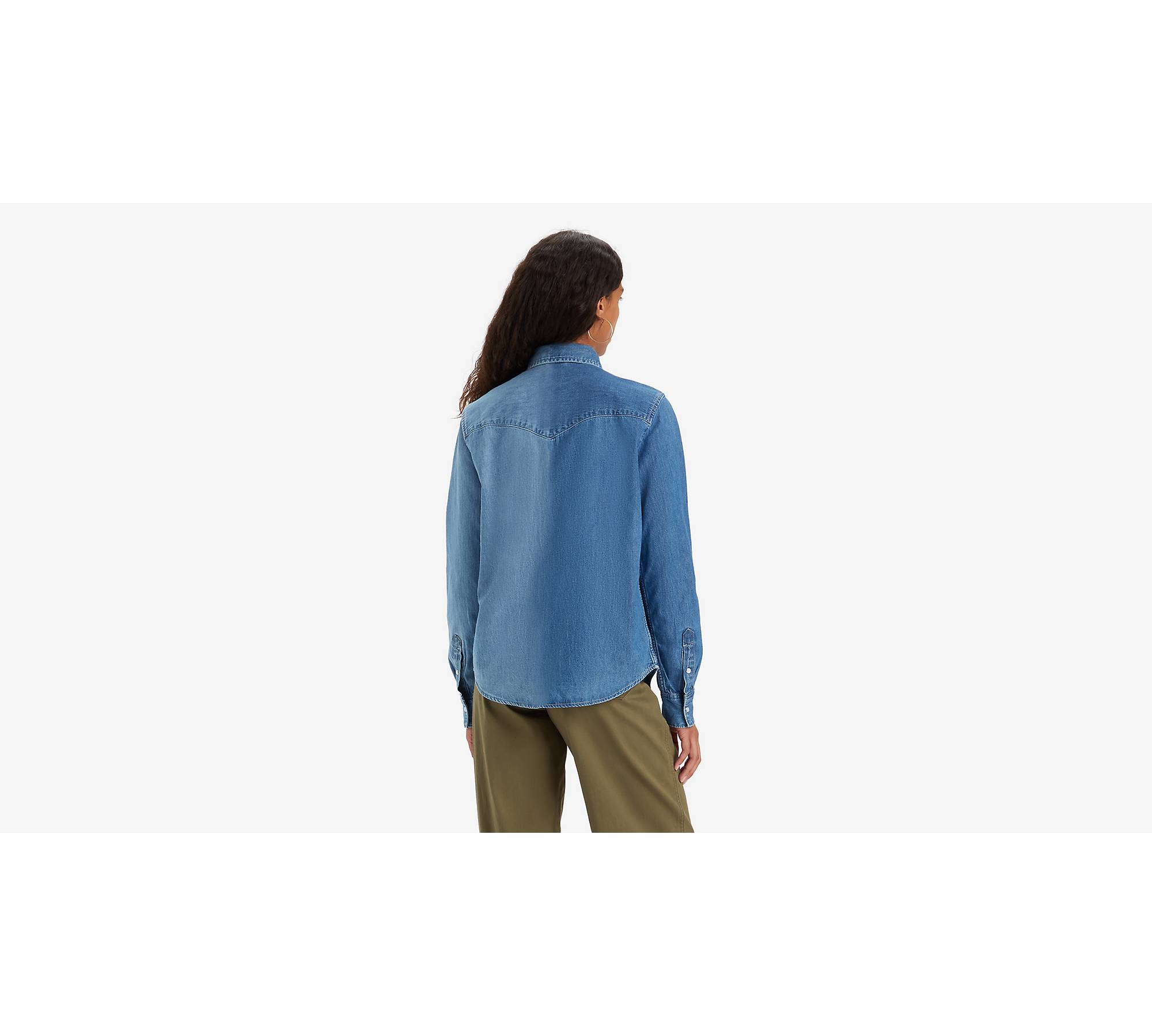 Ultimate Lightweight Western Shirt - Blue | Levi's® GB