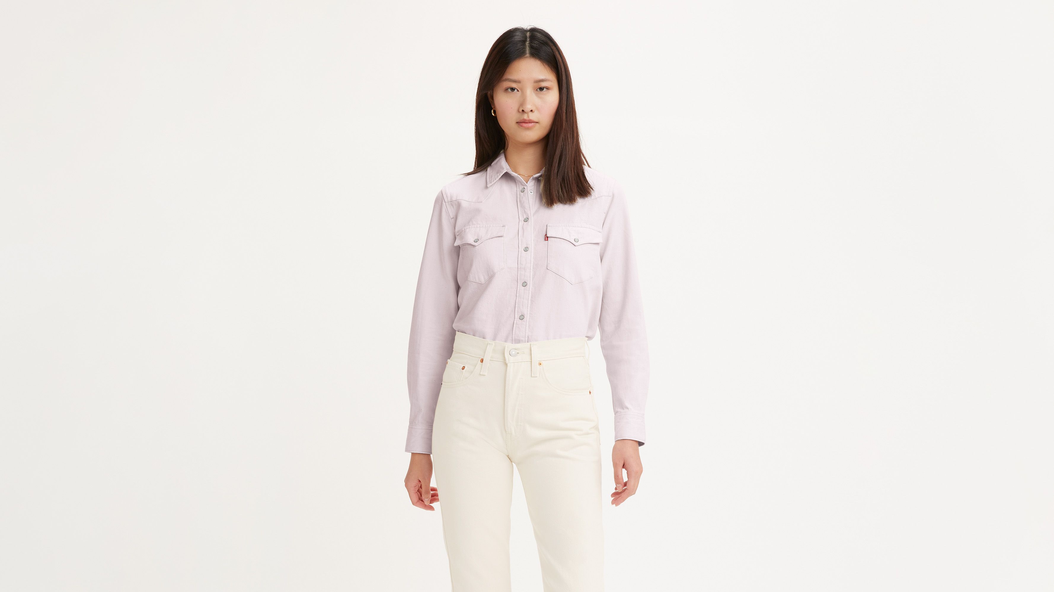 人気ブラドン Ultimate Western Shirt - Pink | Levi's® AT トップス