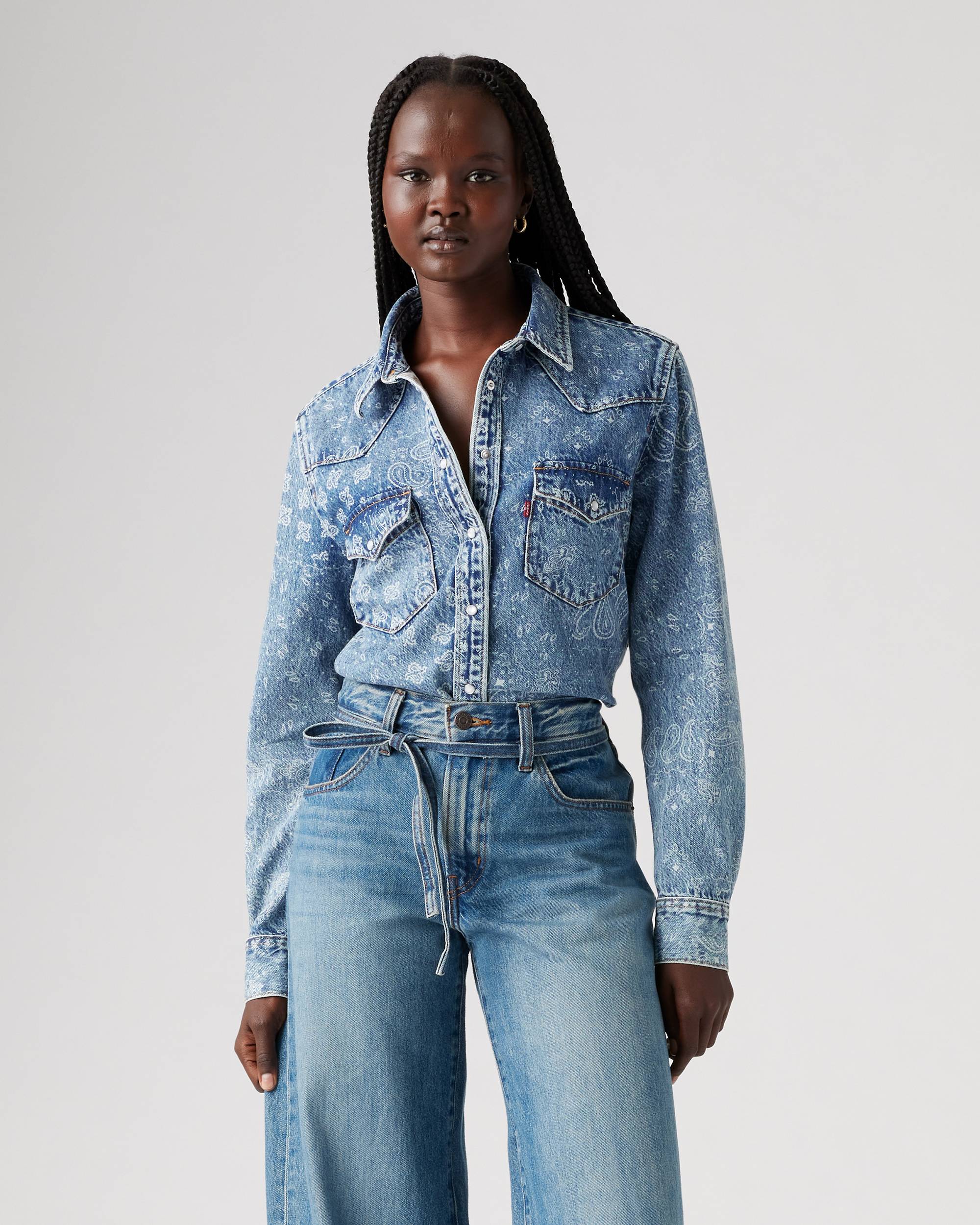 Ultimate Western Denim Shirt - Blue | Levi's® US Ultimate Western Denim Shirt - Blue | Levi's® US