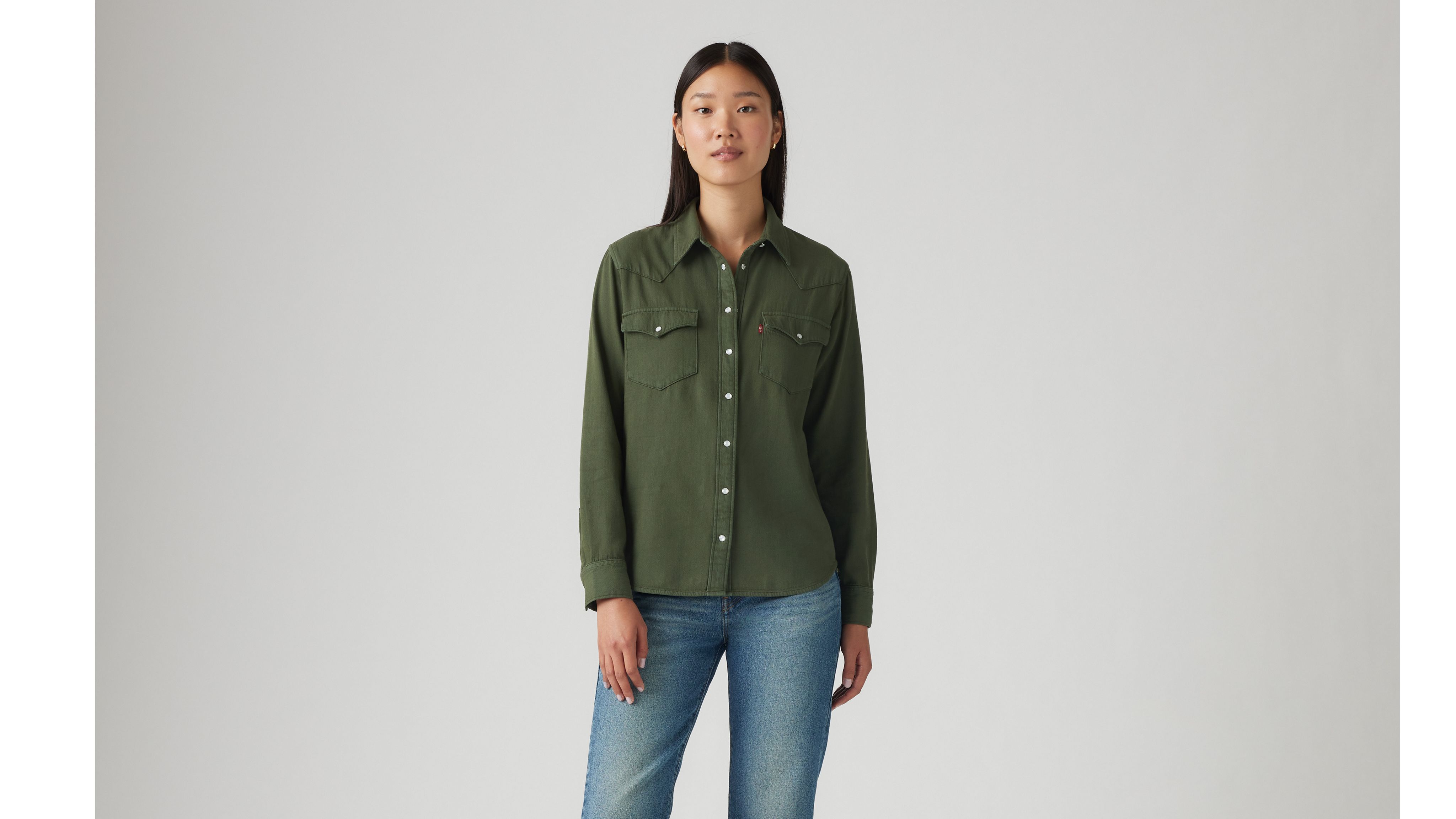 Ultimate Western Shirt - Green | Levi's® AT