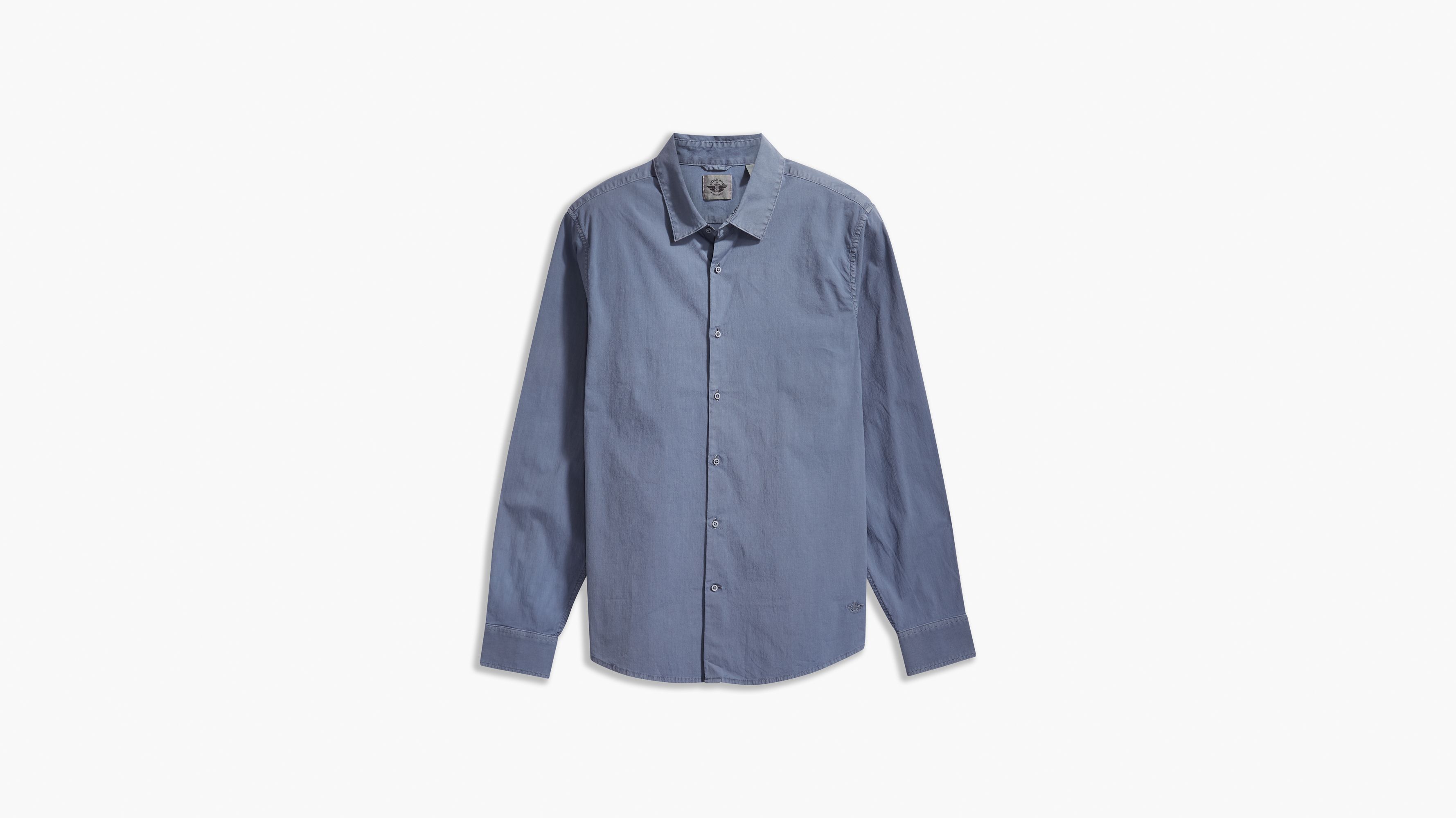 slim fit button up