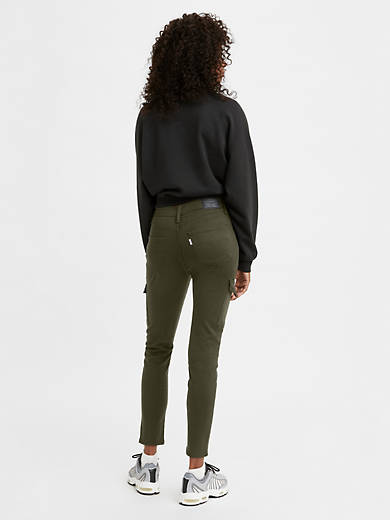 721 Skinny Ankle Utility Pants - Green | Levi's® US