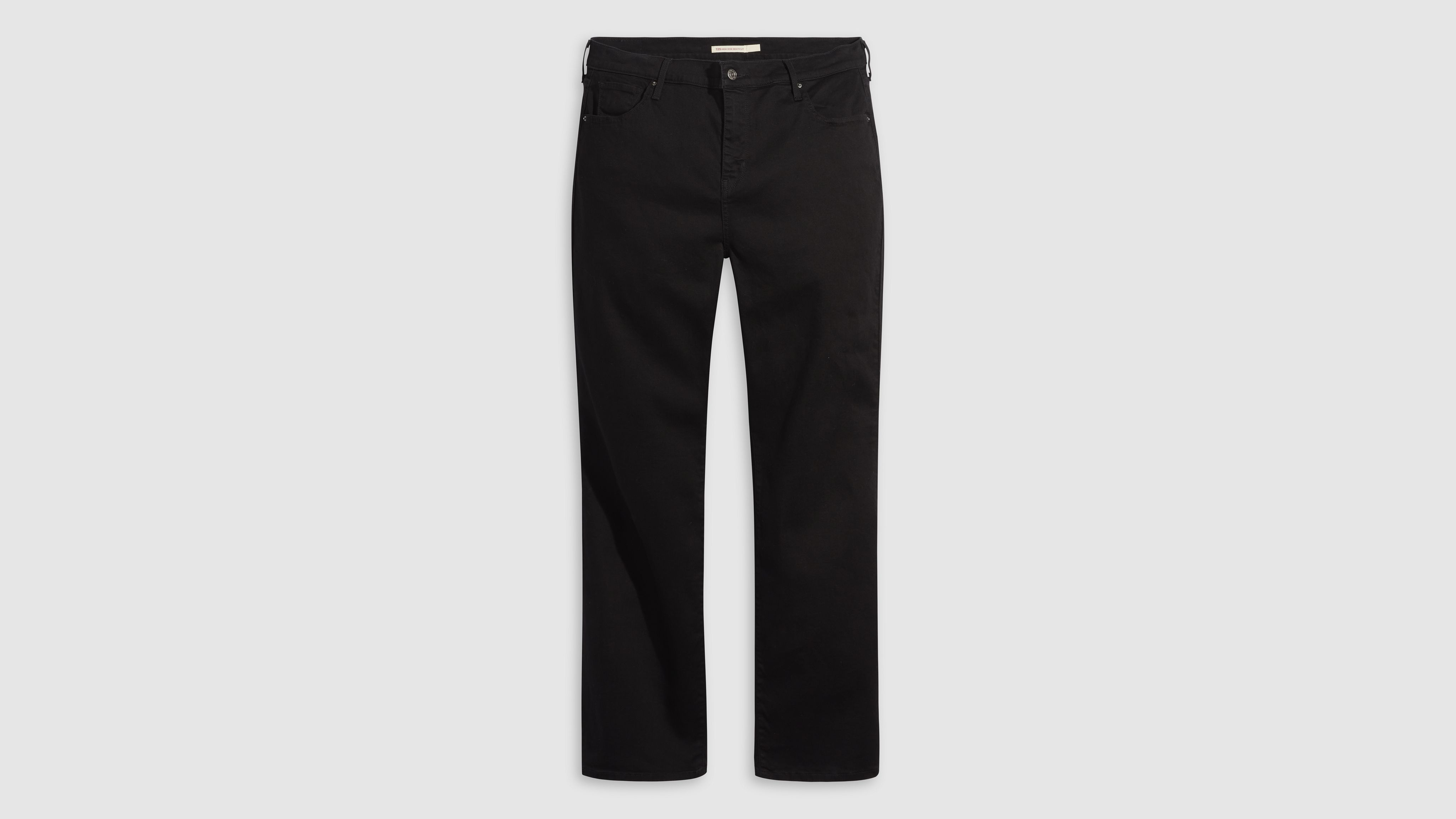 Levi's 725 High Rise Bootcut Women's Jeans (plus Size) 26m In Soft Black
