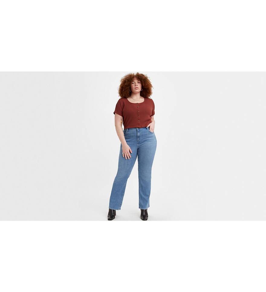 725 High Rise Bootcut Women's Jeans (plus Size) - Medium Wash | Levi's® US