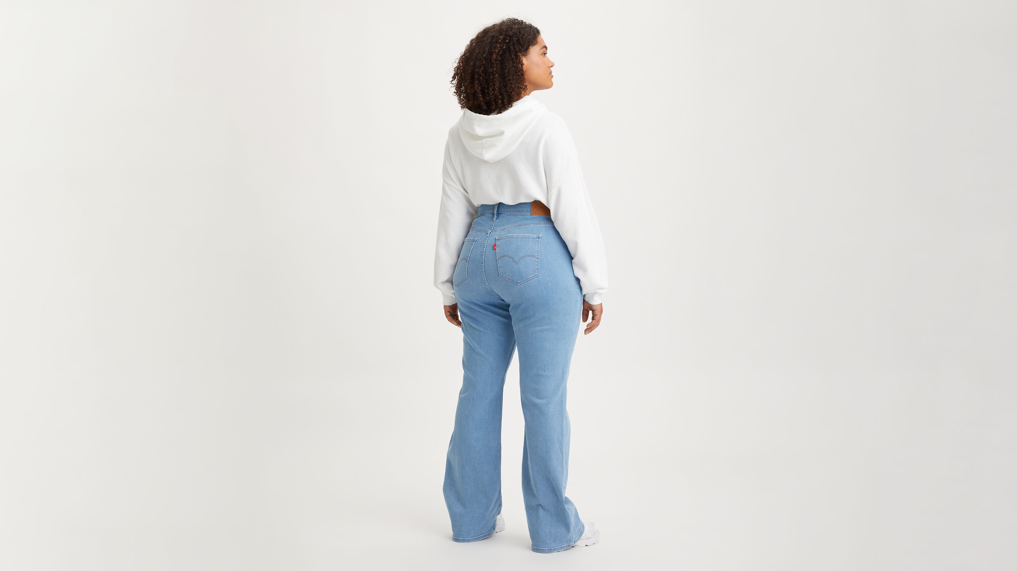 high waisted bootcut jeans