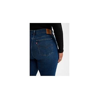 725™ jeans med hög midja och rak passform (plusstorlek) 4