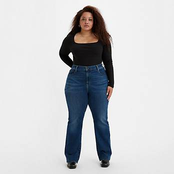 725™ Bootcut Jeans met Hoge Taille (Plus Size) 5