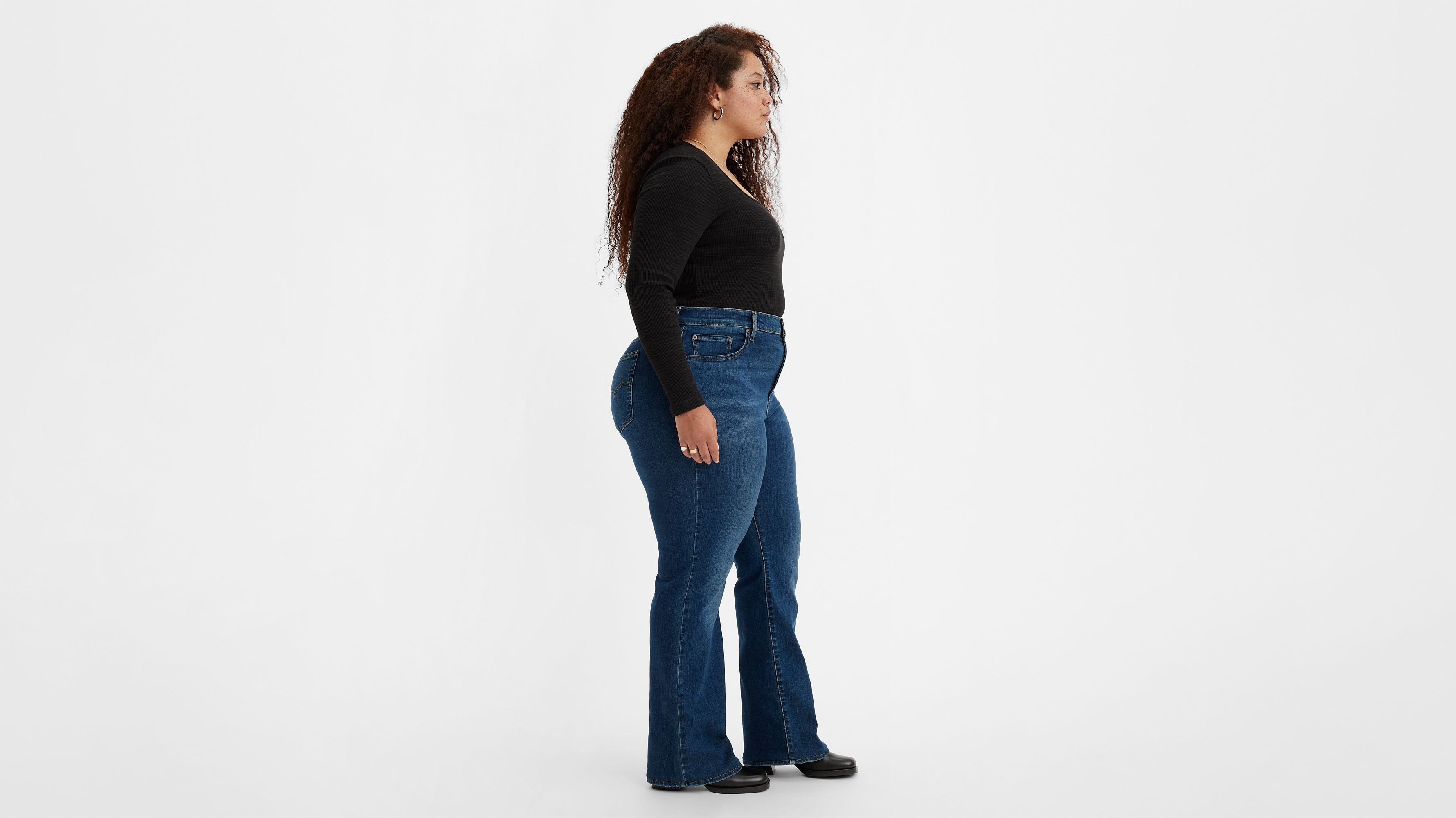 Levi plus size bootcut on sale jeans