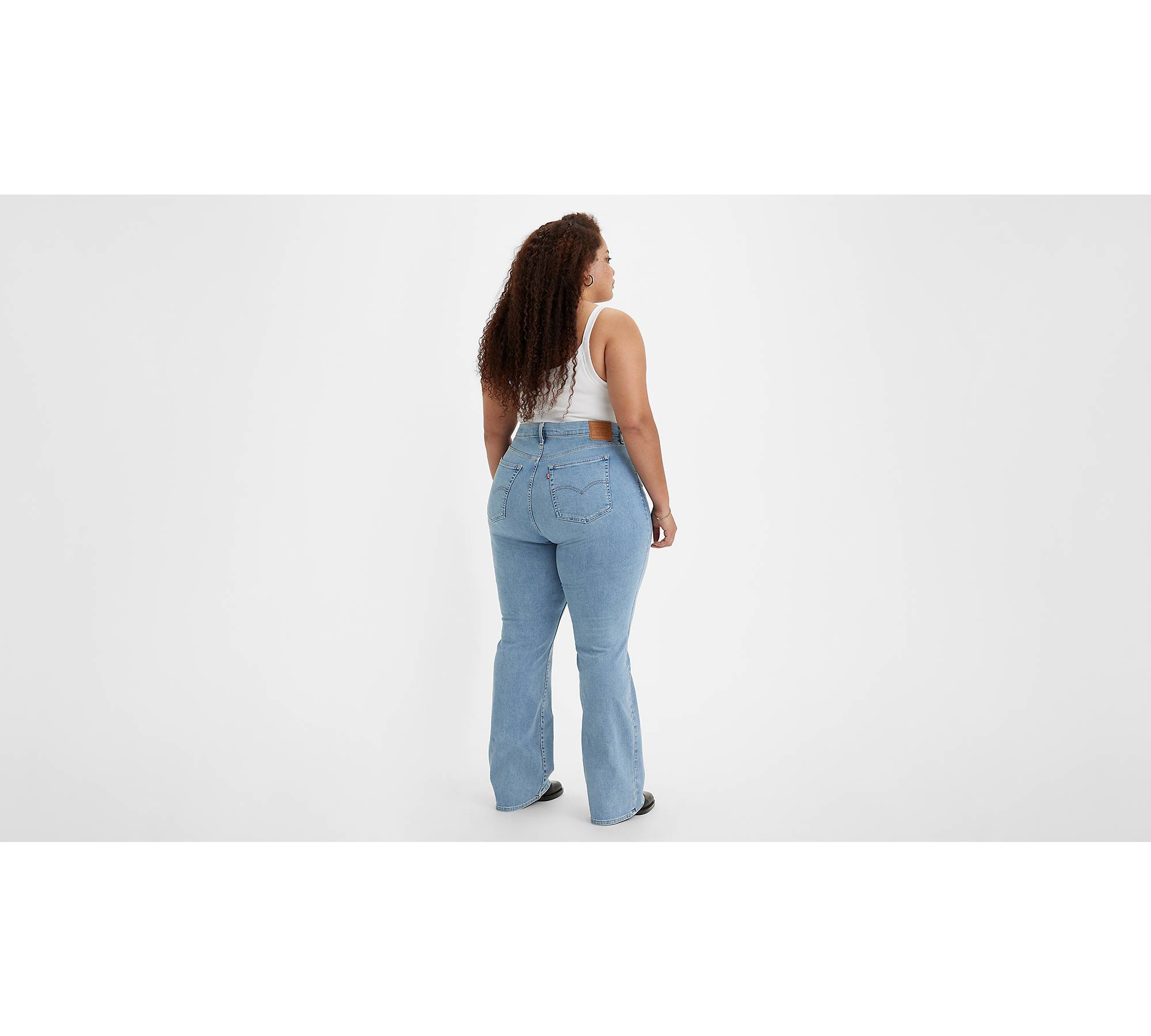 725™ High Rise Bootcut Jeans (plus-größe) - Blau | Levi's® AT