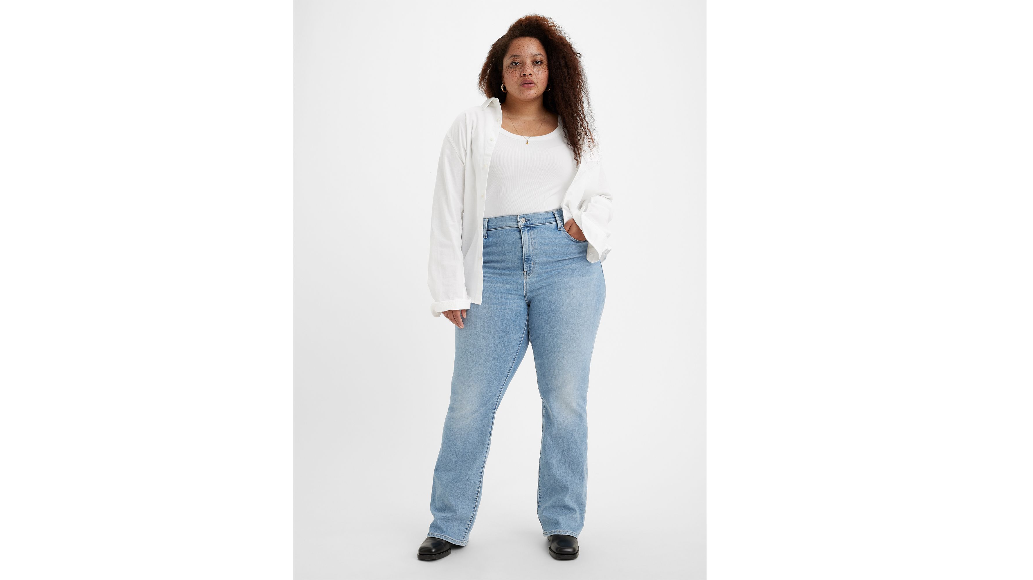 725™ High Rise Bootcut Jeans (Plus Size)