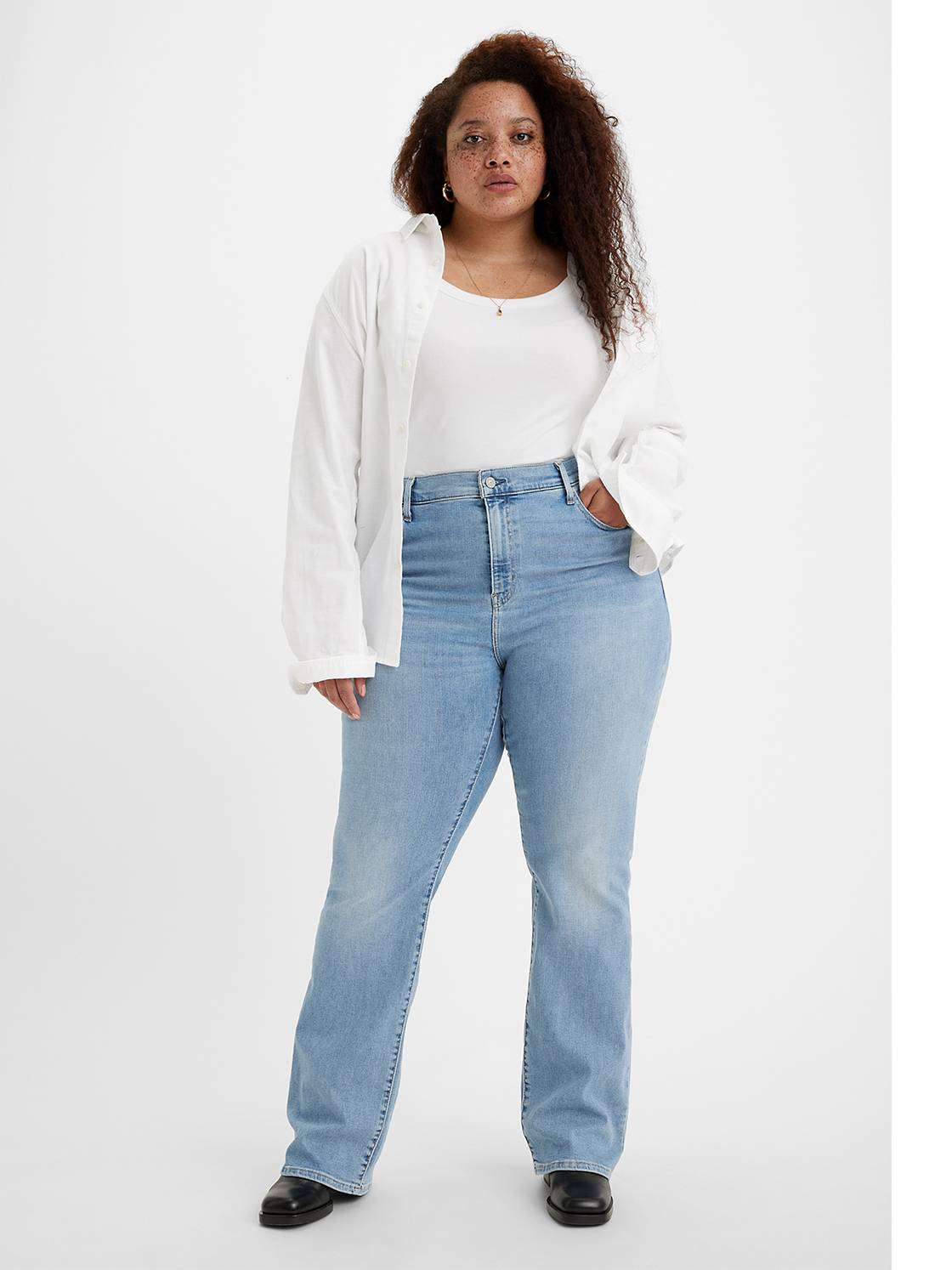 725™ High Rise Bootcut Jeans (Plus Size) 1