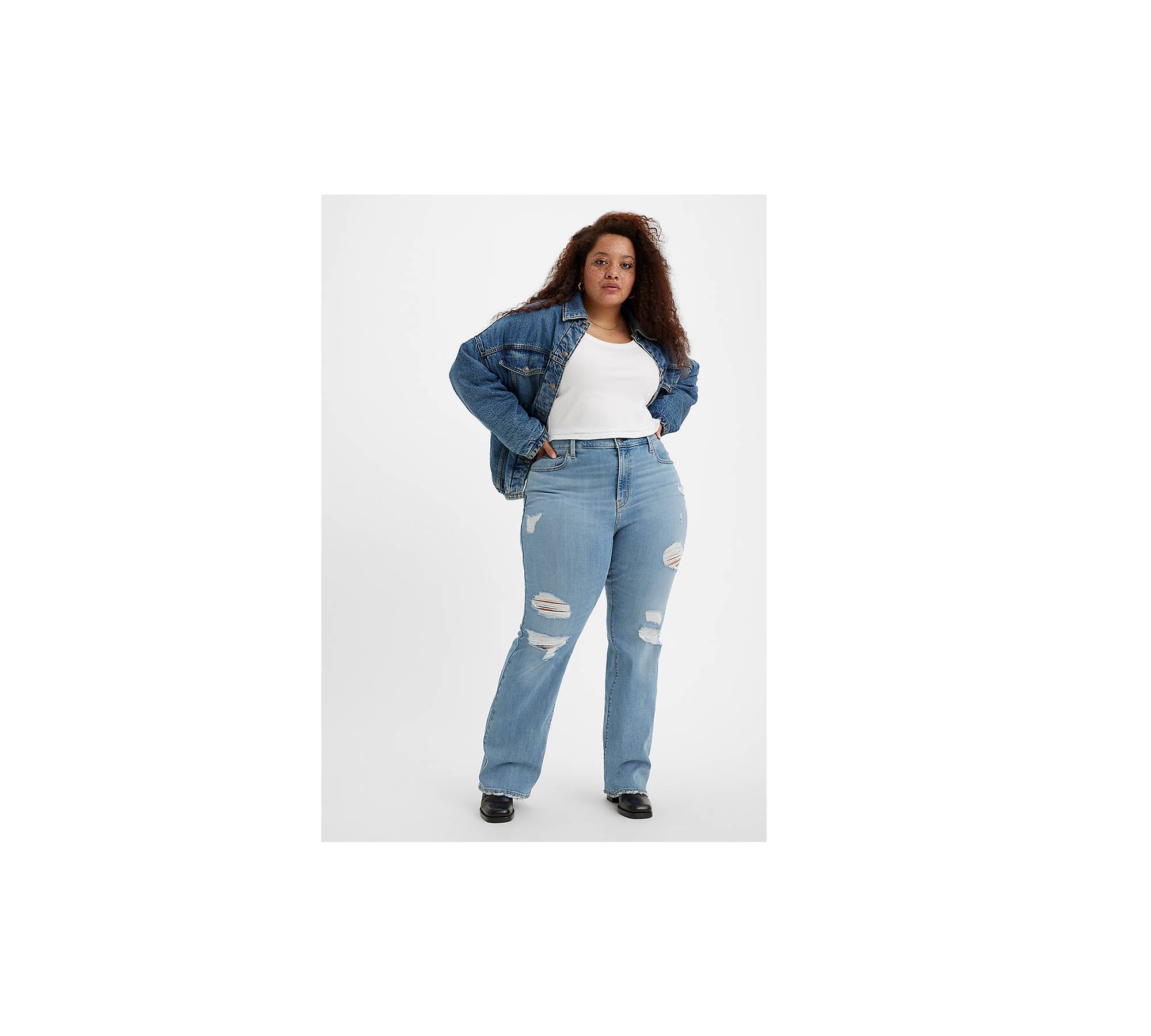 Classic Straight Women's Jeans (plus Size) - Light Wash, Levi's® US