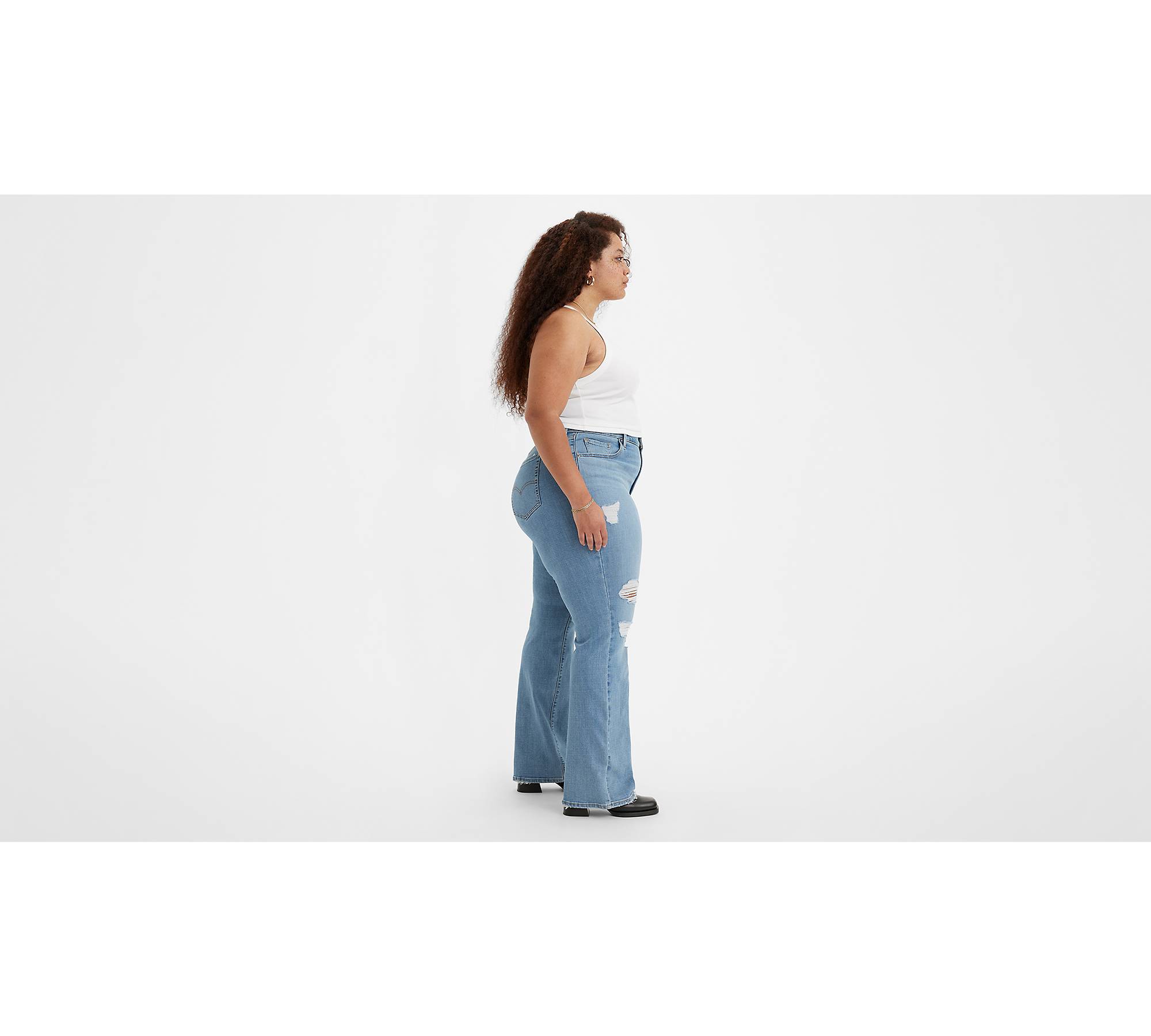 725 High Rise Bootcut Women's Jeans (plus Size) - Light Wash | Levi's® US