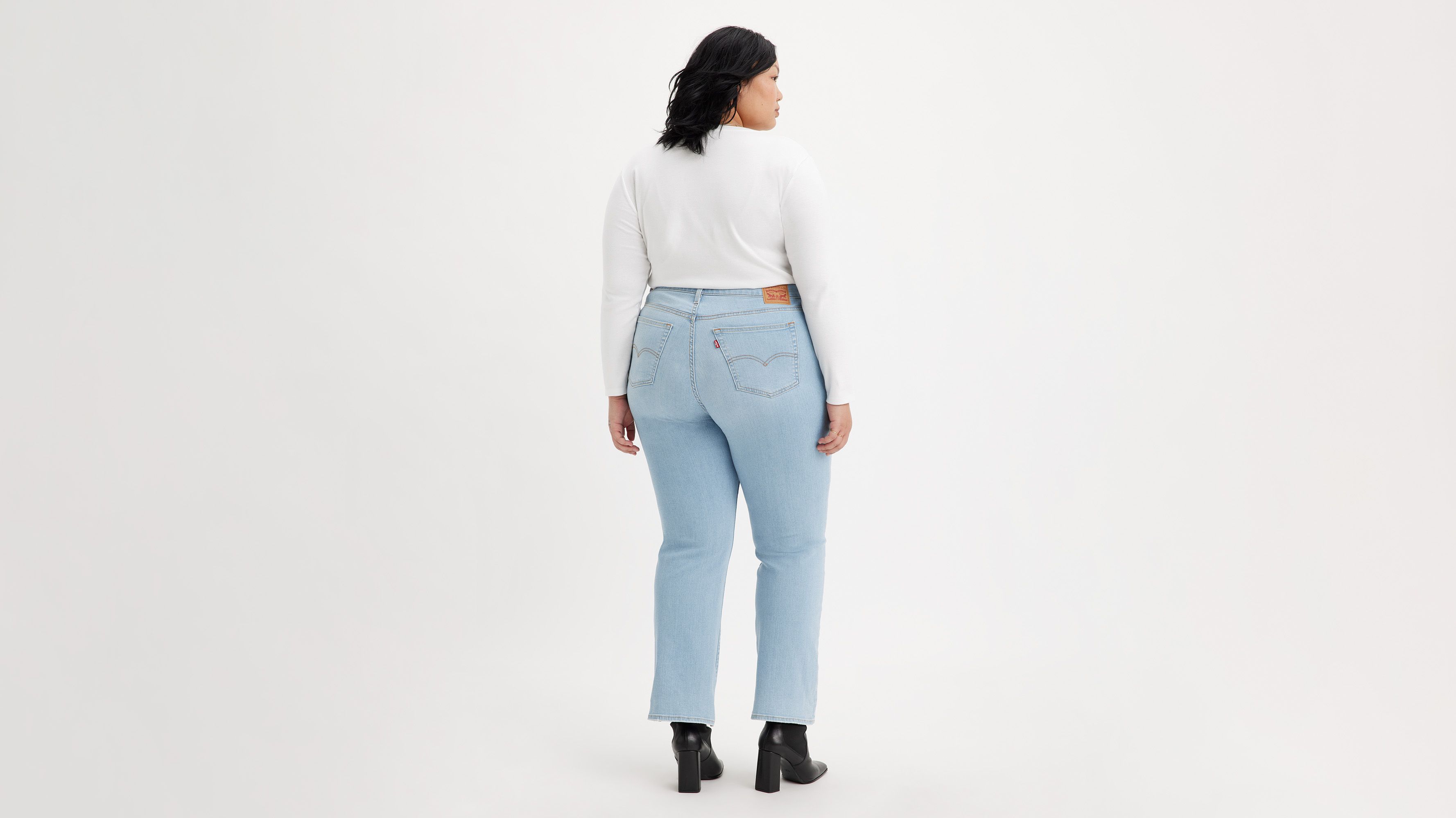 725 High Rise Bootcut Women's Jeans (plus Size) - Light Wash