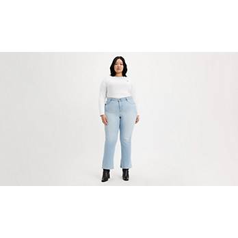 725 High Rise Bootcut Women's Jeans (plus Size) - Light Wash | Levi's® US
