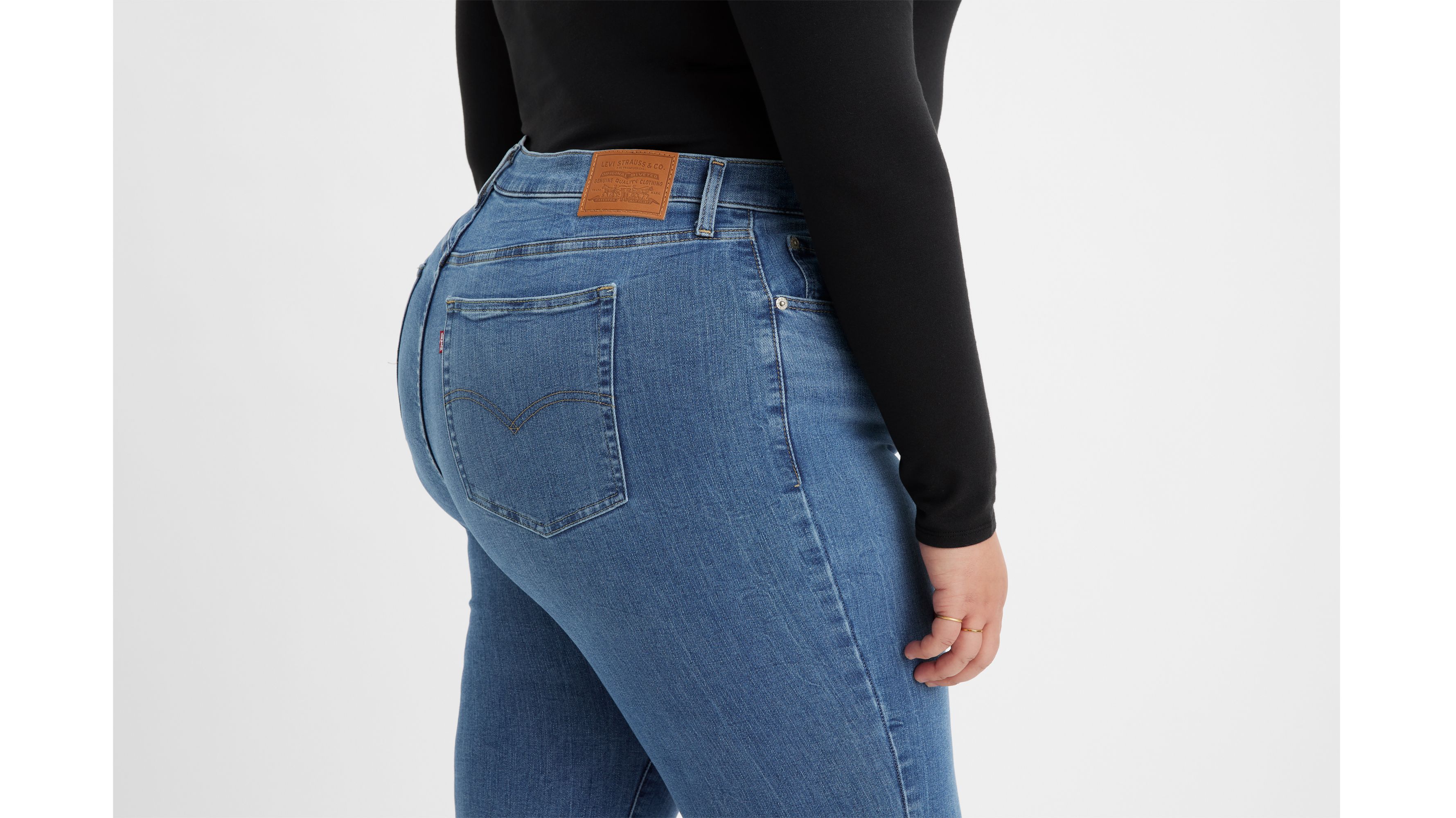 725™ High Rise Bootcut Jeans (plus Size) - Blue