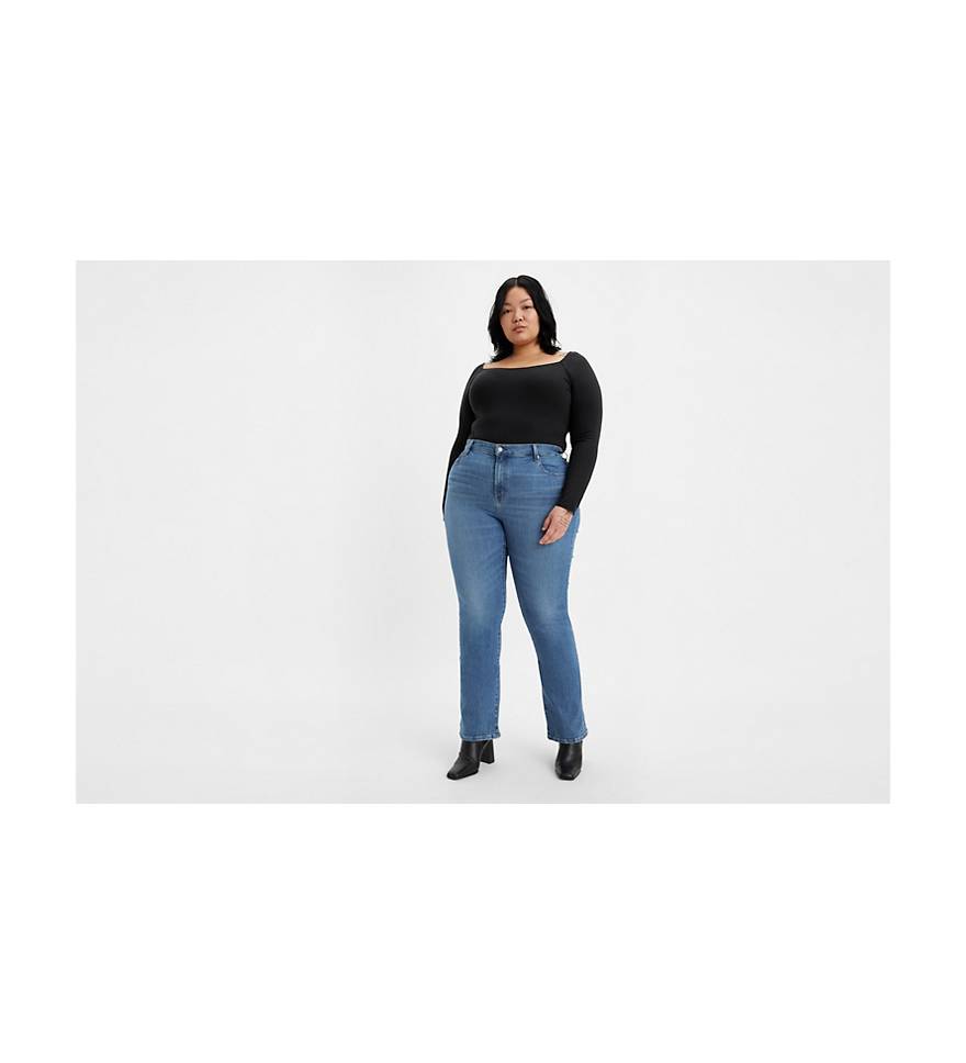 TWIFER Plus Size Pants For Women High Waisted Baggy Ripped Jeans Fashion Large  Denim Pocket Elastic Jeans 