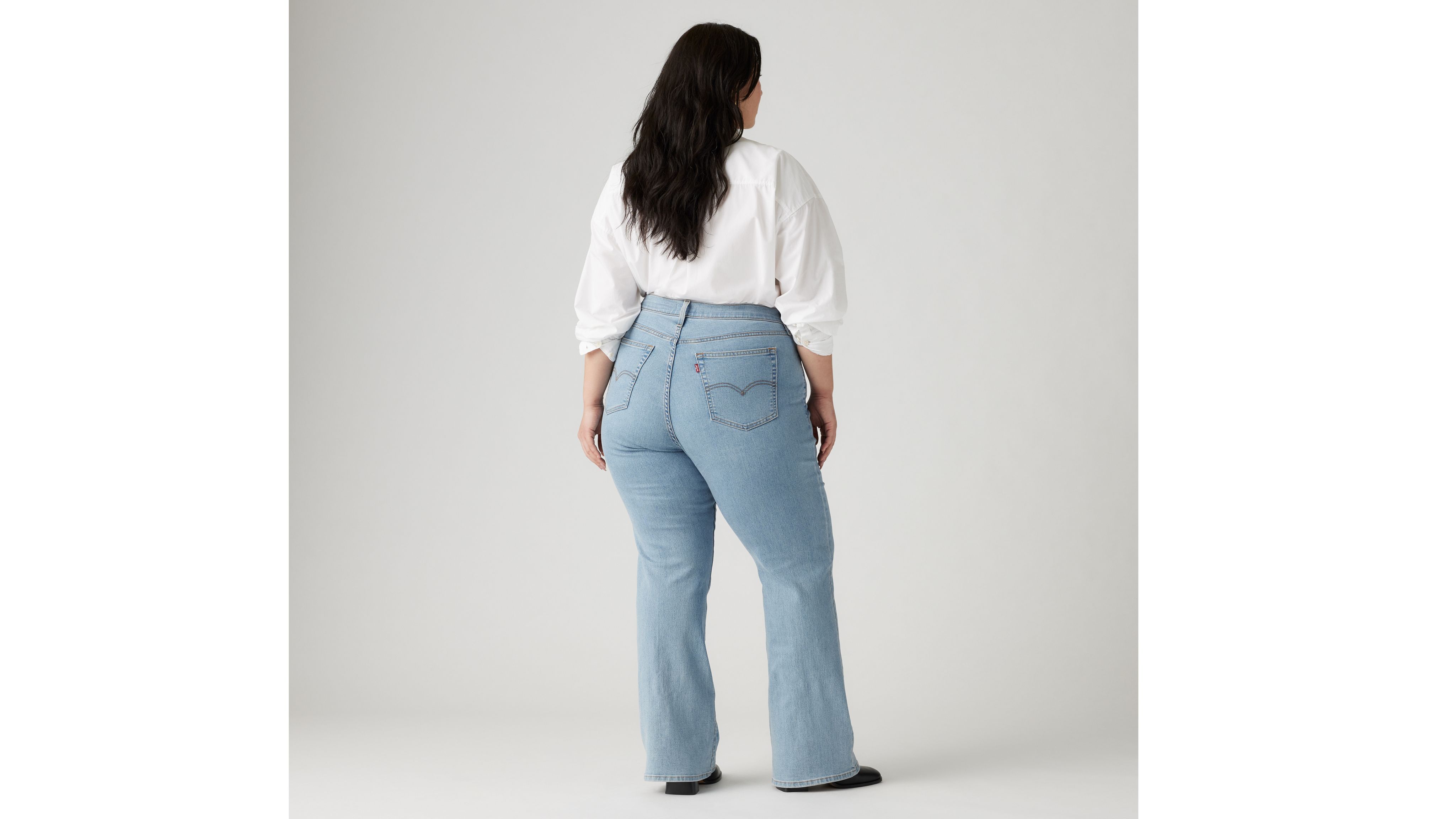 Shop Levi's 725 High Rise Bootcut Women's Jeans (plus Size) 24s In Accent Of Azalea