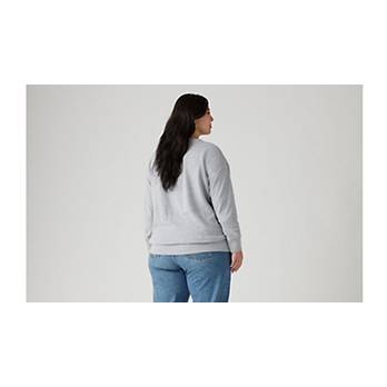 Graphic Standard Crewneck Sweatshirt (plus) - Grey