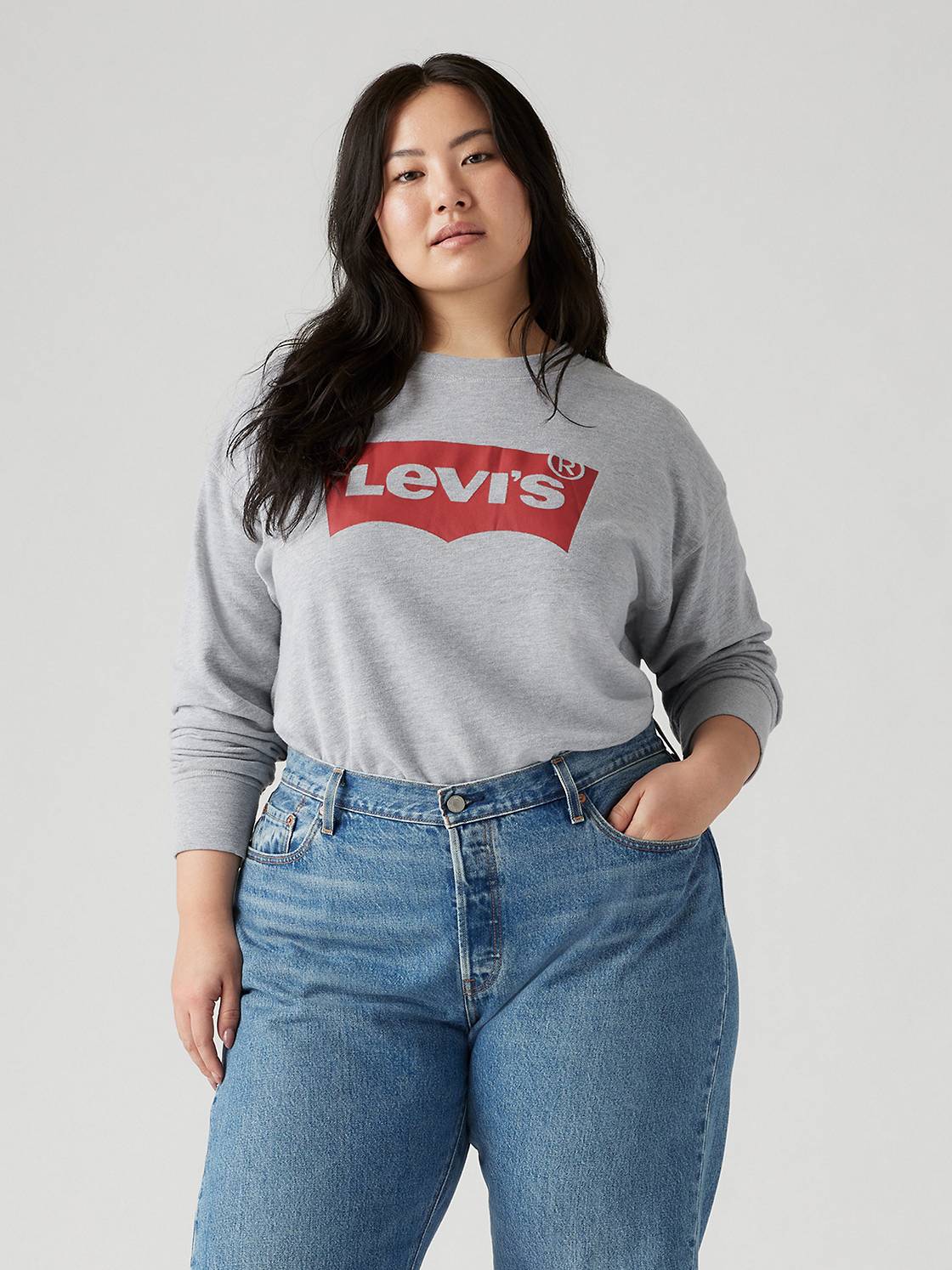 Graphic Standard Crewneck Sweatshirt (Plus) 1