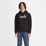 Relaxed Graphic Hoodie Sweatshirt (Tall) 1