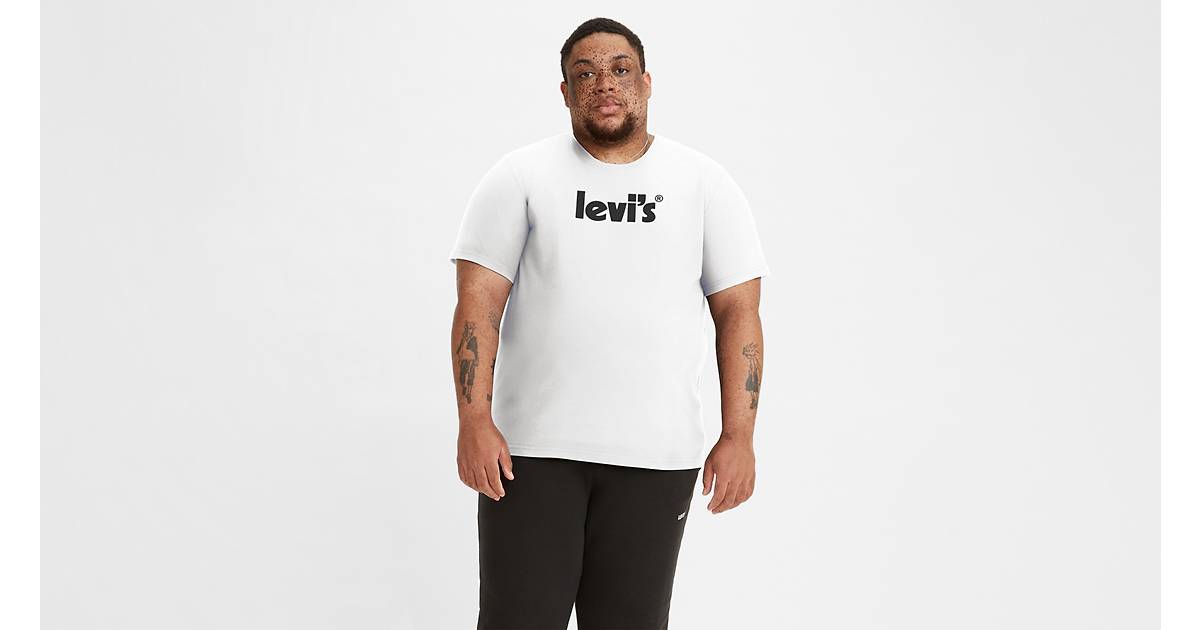 Levi's Tee-Shirt Manches Longues Logo Homme Blanc Tailles s