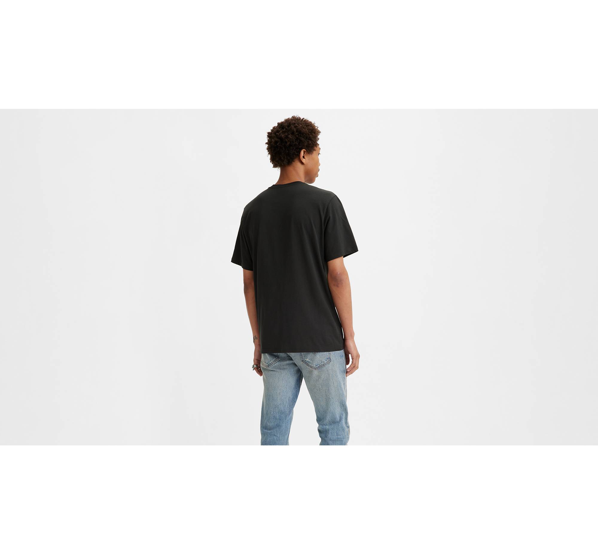 Relaxed Fit Tee (big & Tall) - Black | Levi's® HR