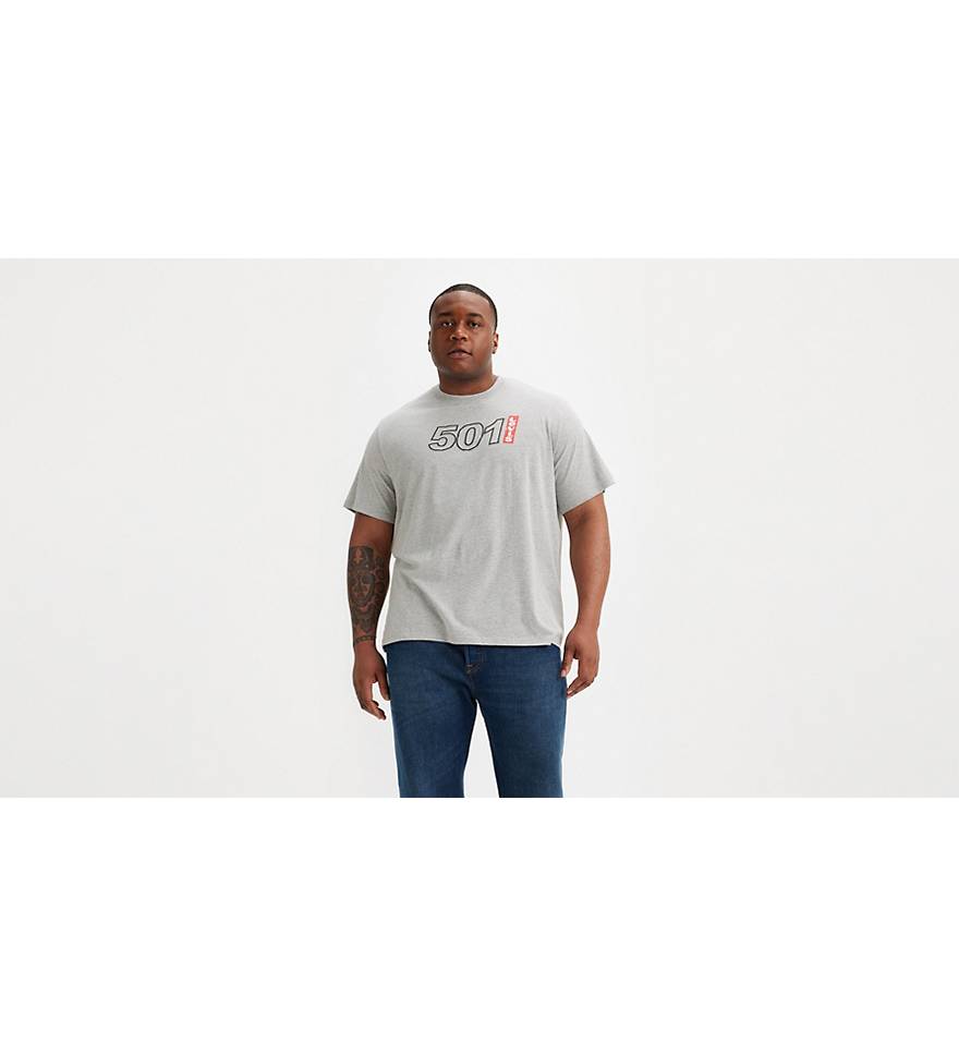 Relaxed Fit T-shirt (big) - Grey | Levi's® US