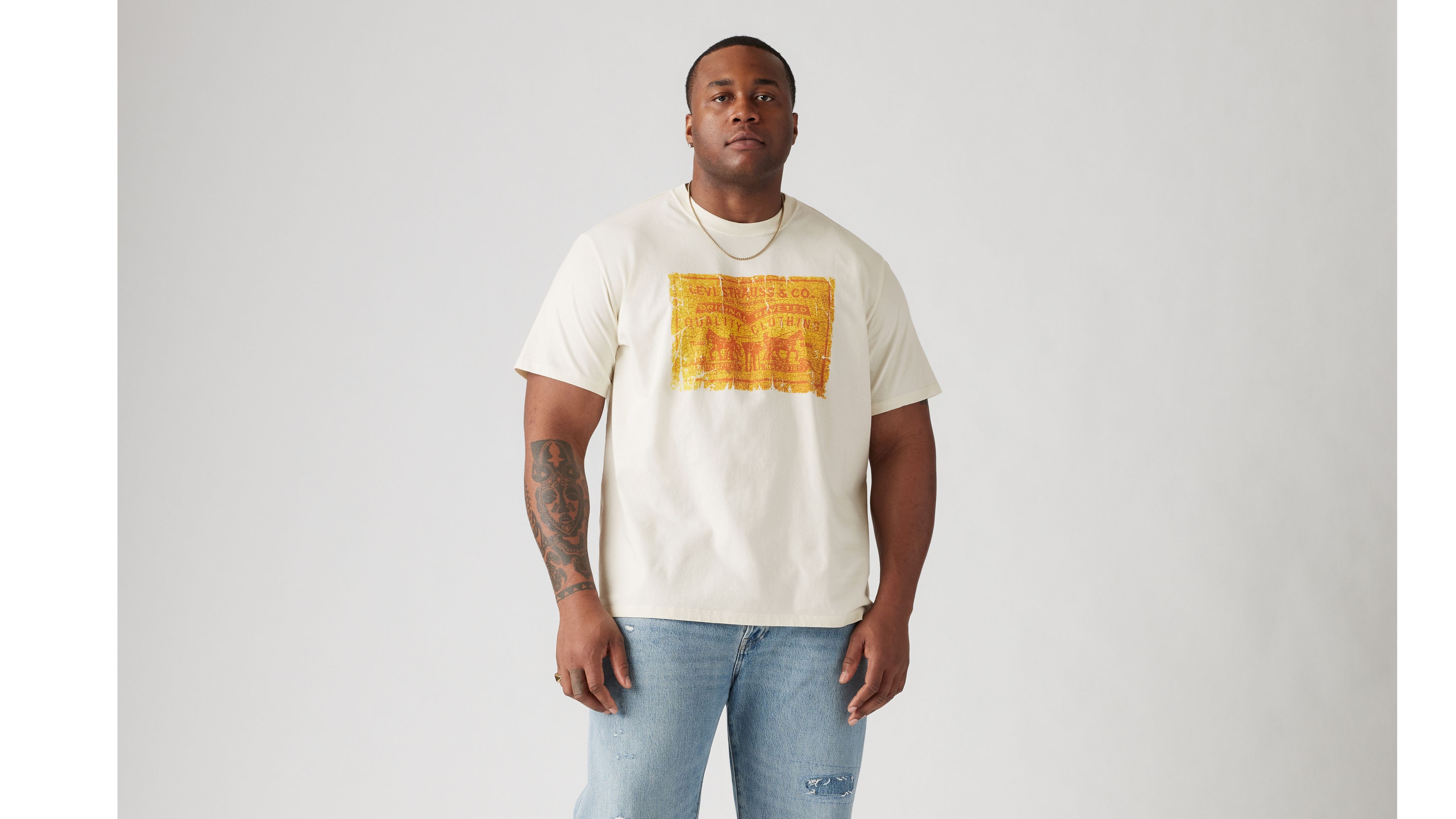 Camiseta de fit relajado (talla grande) 2