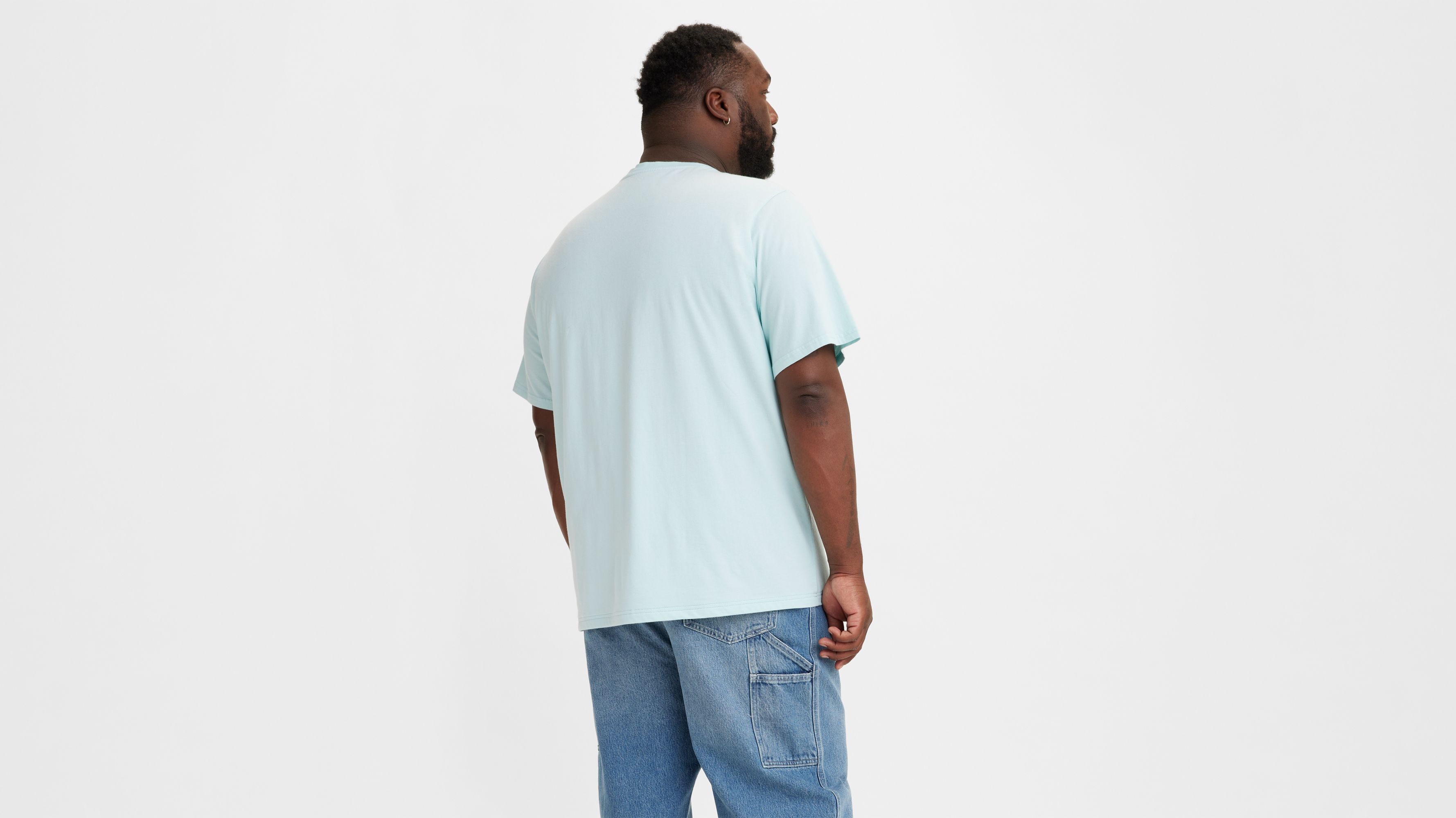 Relaxed Fit Short Sleeve Tshirt (big) Blue Levi's® US