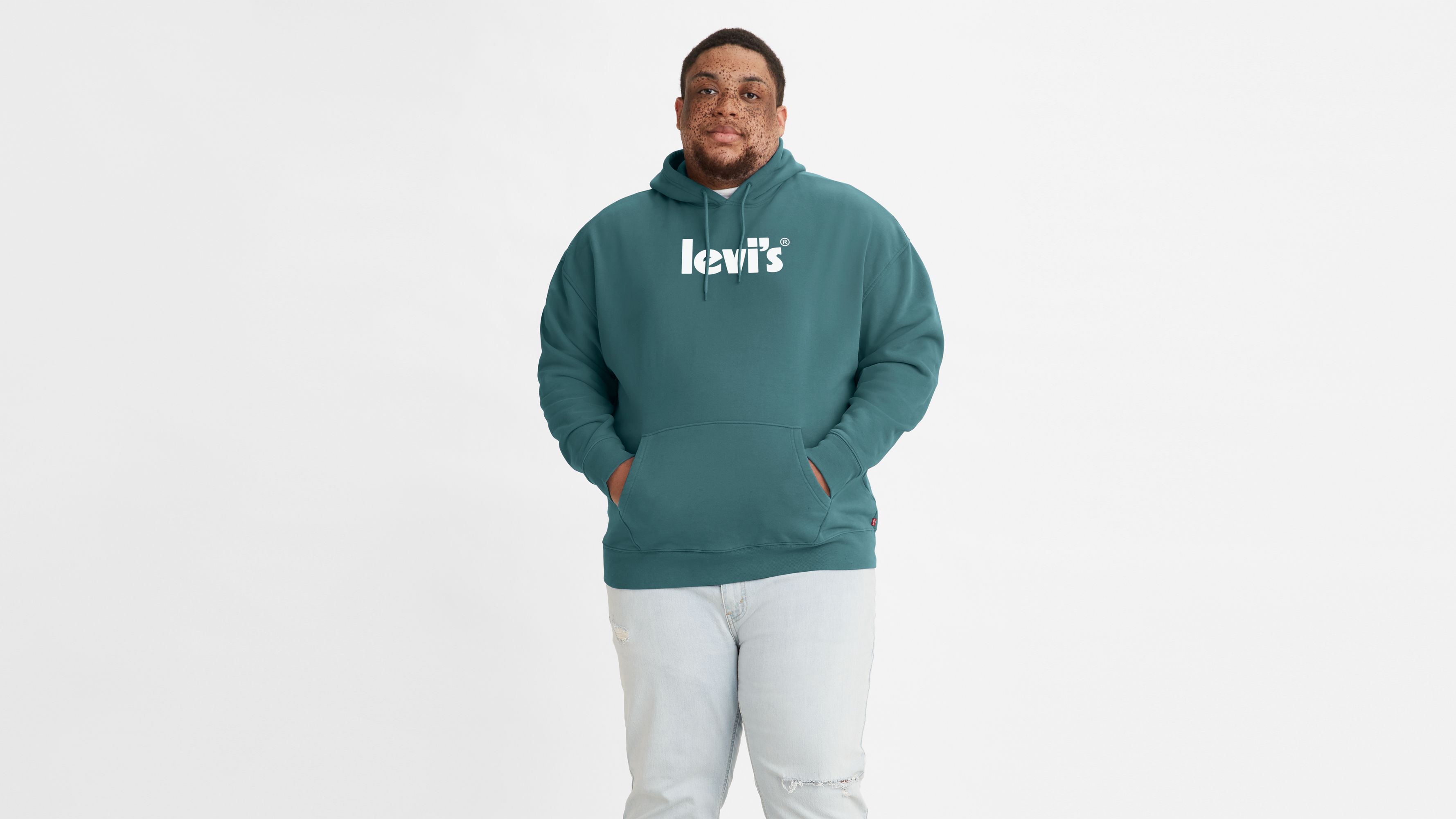 levi green hoodie