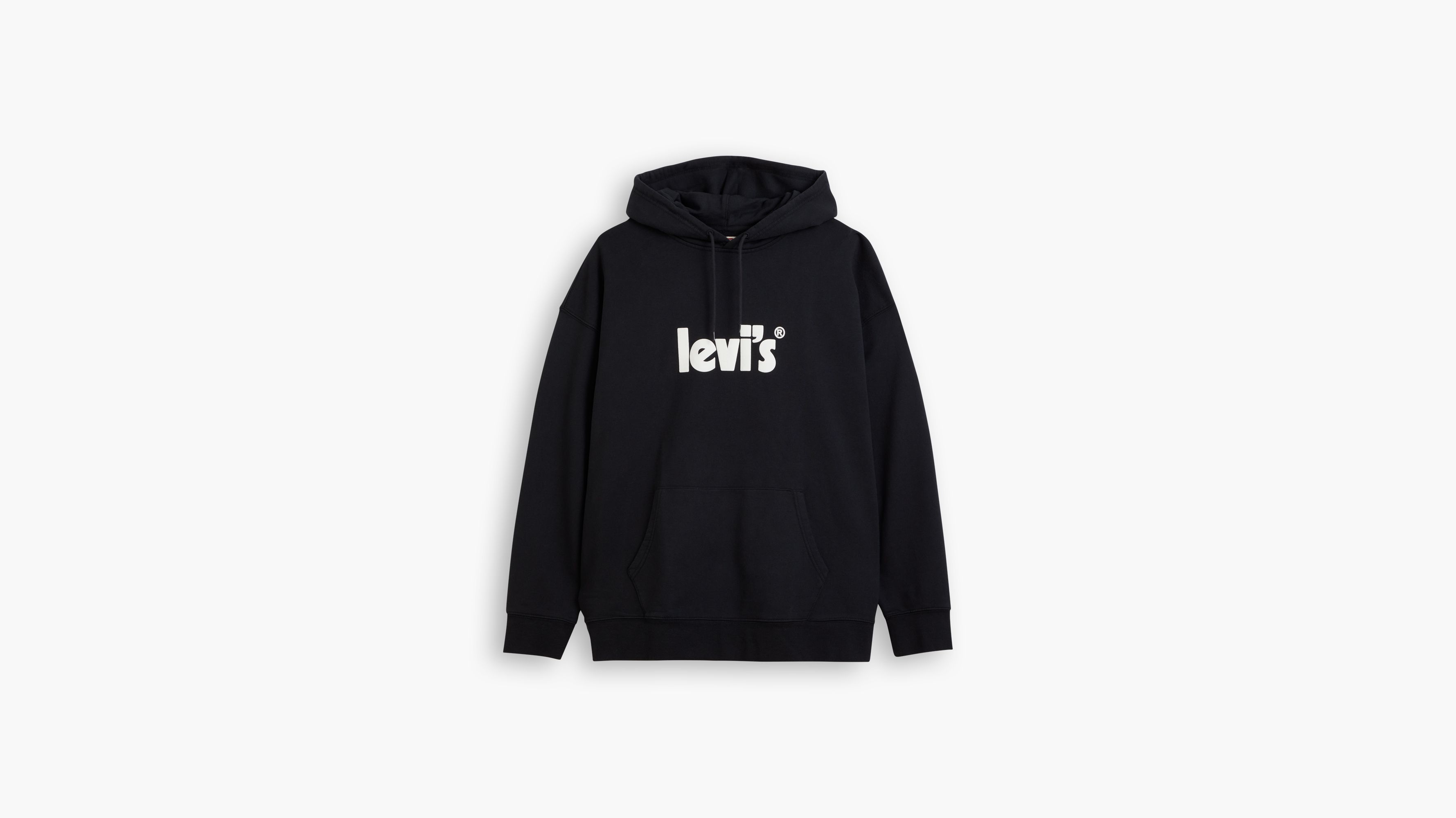 Relaxed Graphic Hoodie (big & Tall) - Svart | Levi's® SE