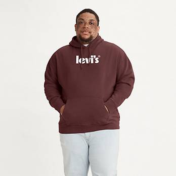 Relaxed Graphic Pullover Hoodie (Big & Tall) 1