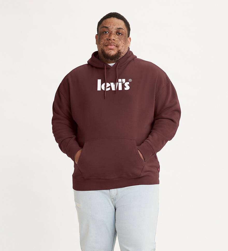 Relaxed Graphic Pullover Hoodie (Big & Tall) 1