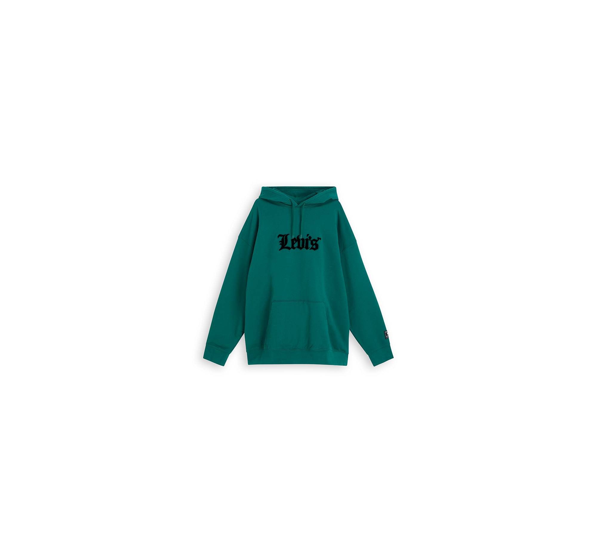 Levi's Big & Tall Relaxed Fit Graphic Pullover Hoodie In Evergreen