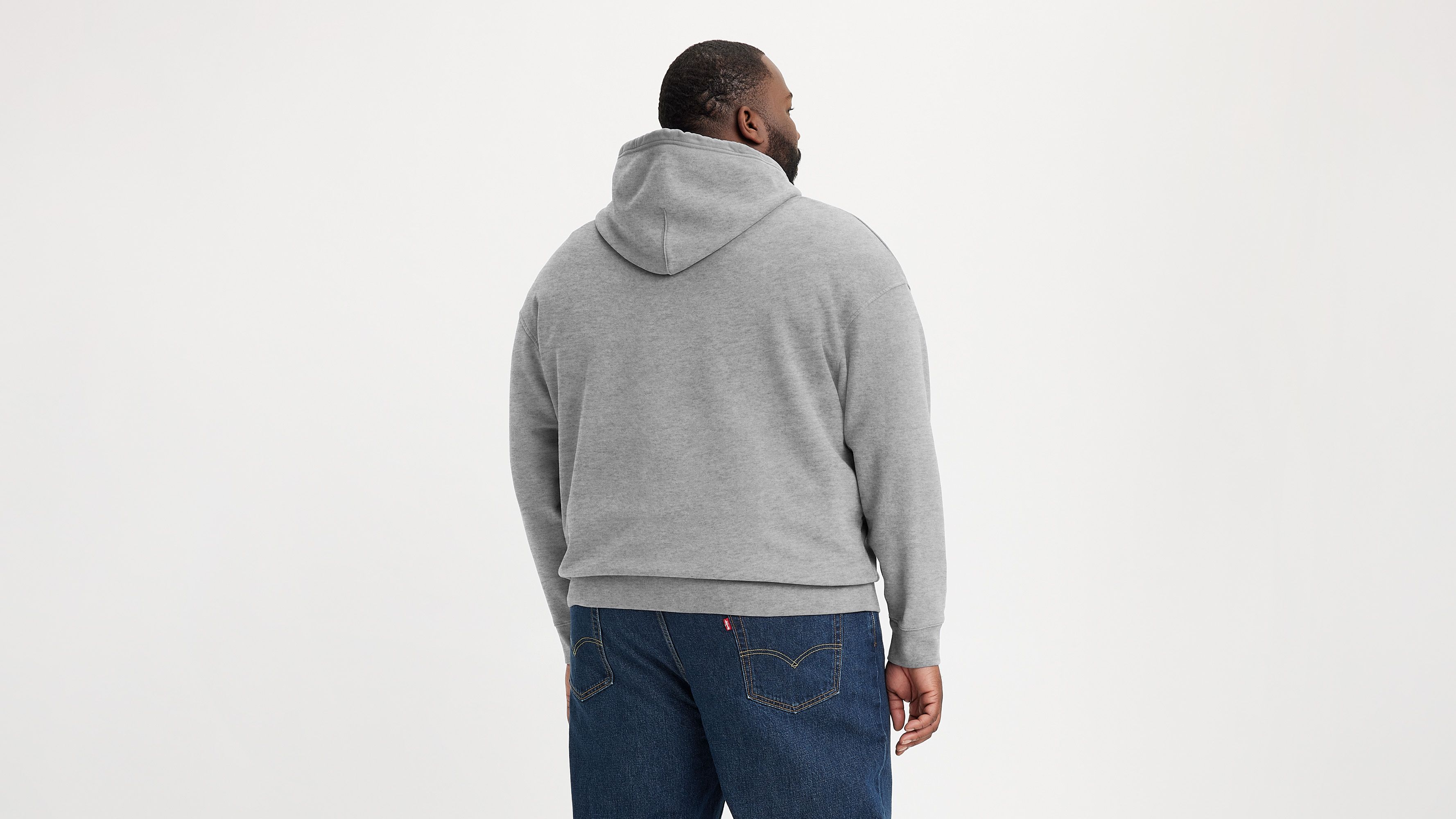 Relaxed Graphic Hoodie Sweatshirt (big) - Grey | Levi's® CA