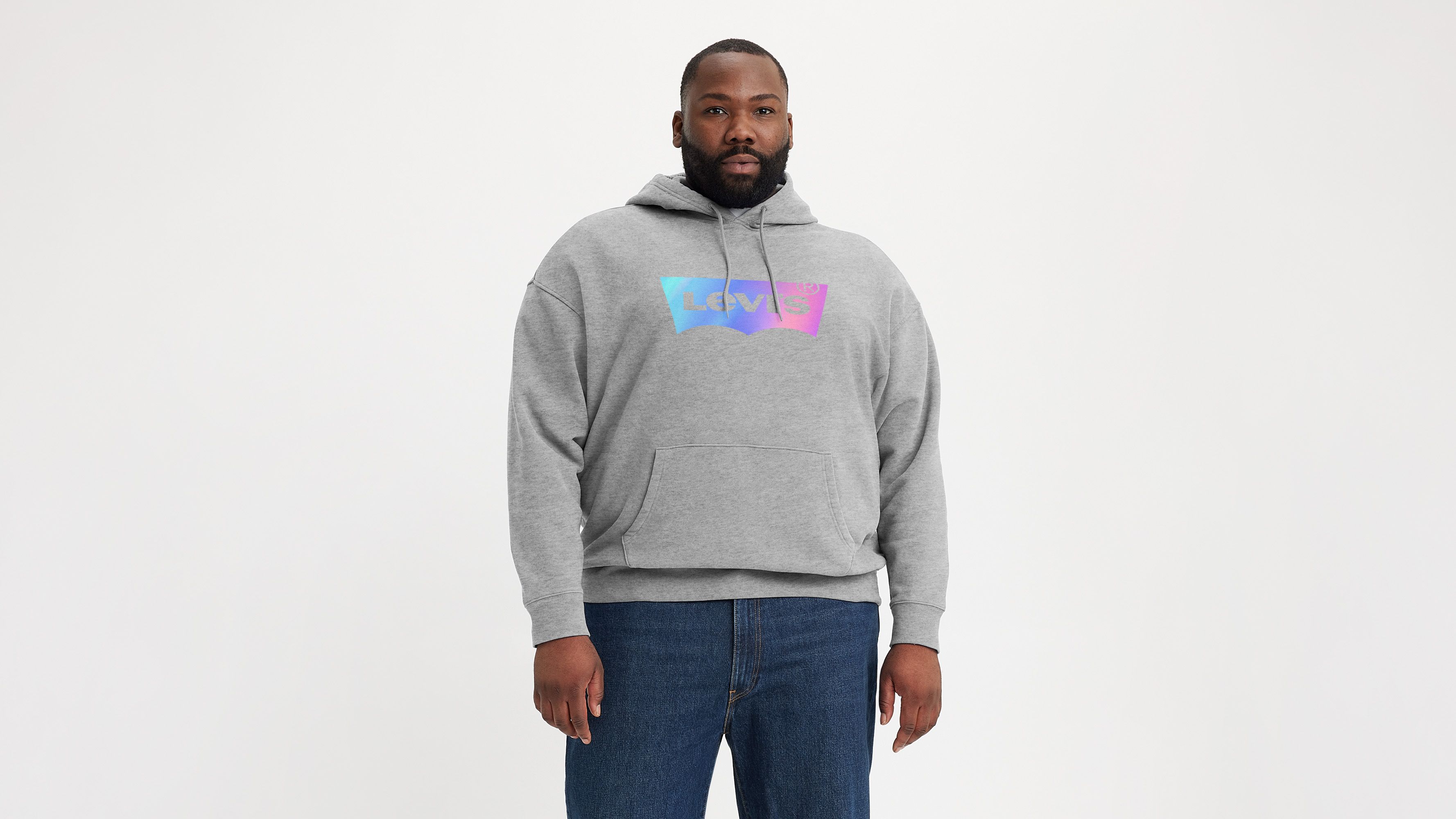 Relaxed Fit Graphic Crewneck Sweatshirt - Grey