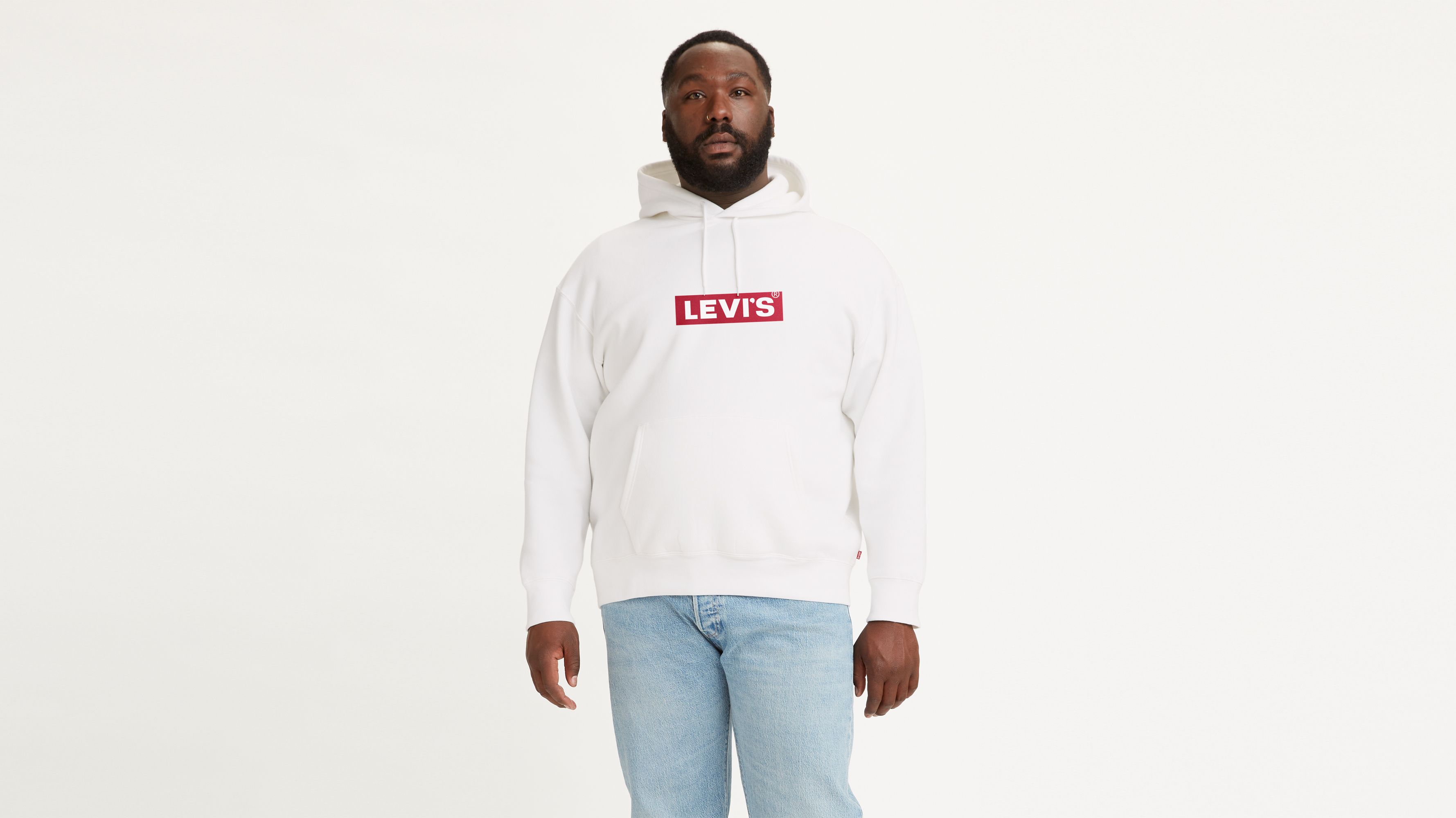 white levi's big and tall