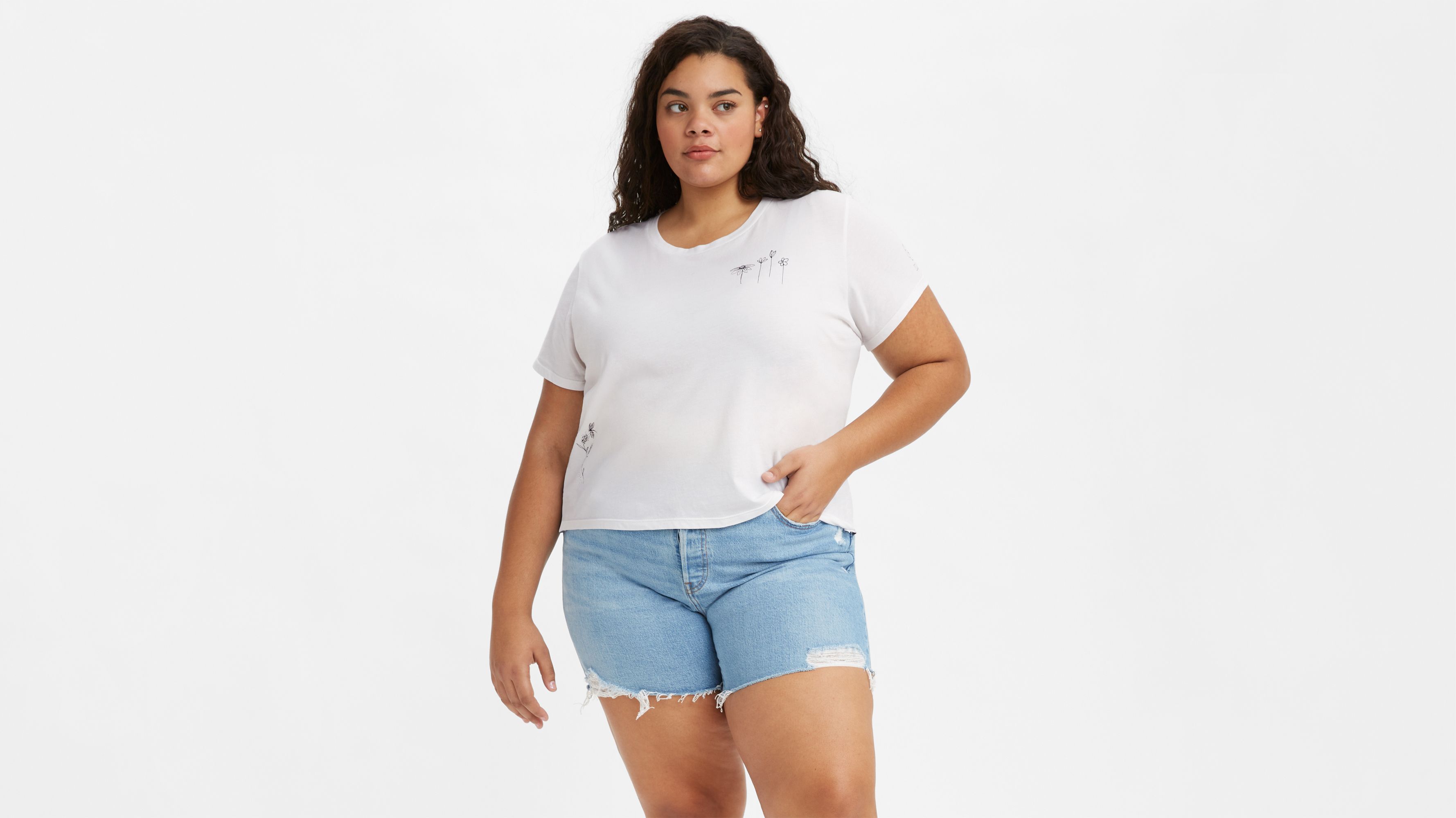 Graphic Surf T-Shirt (Plus Size) 1