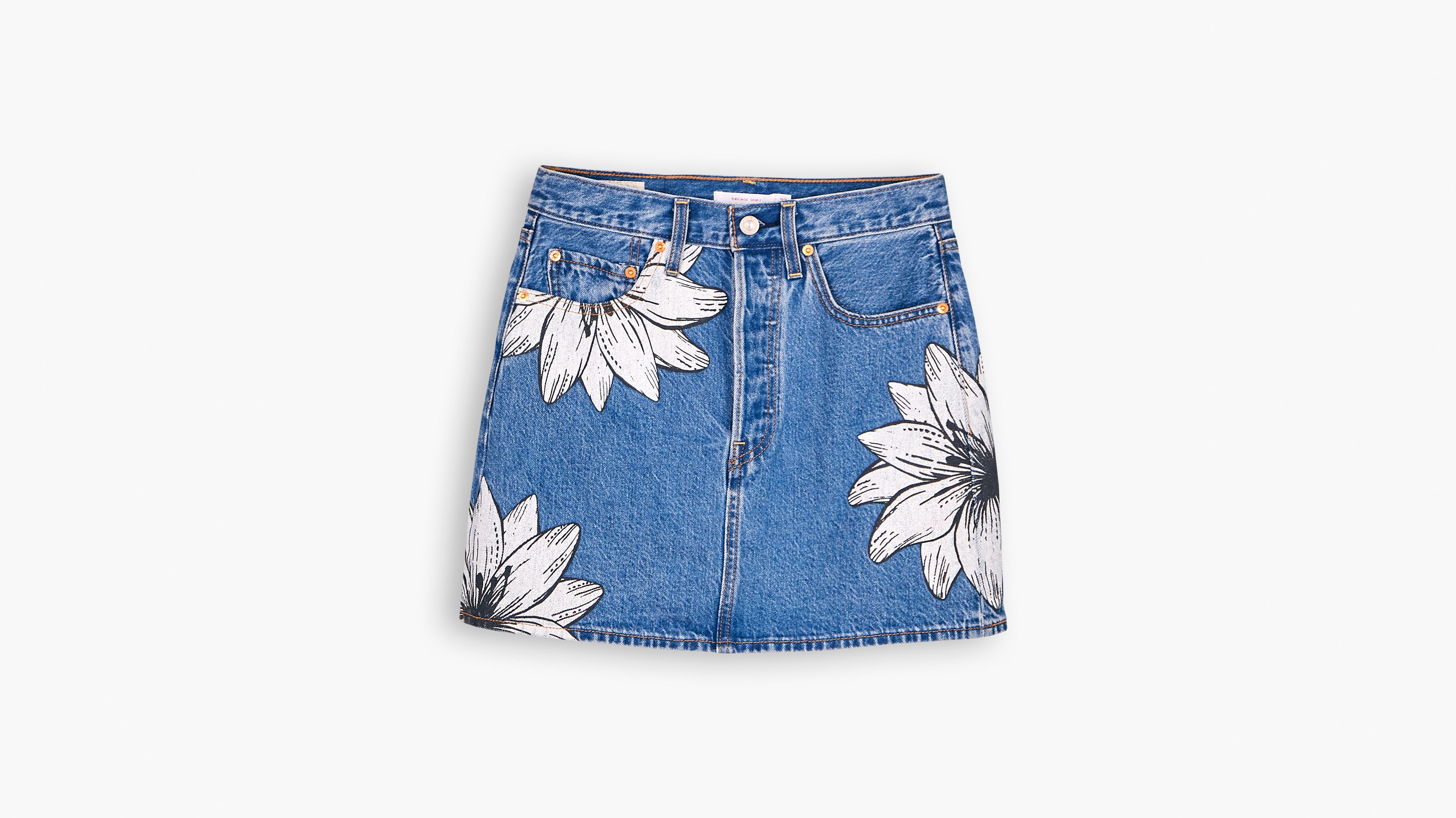 levi's ribcage skirt