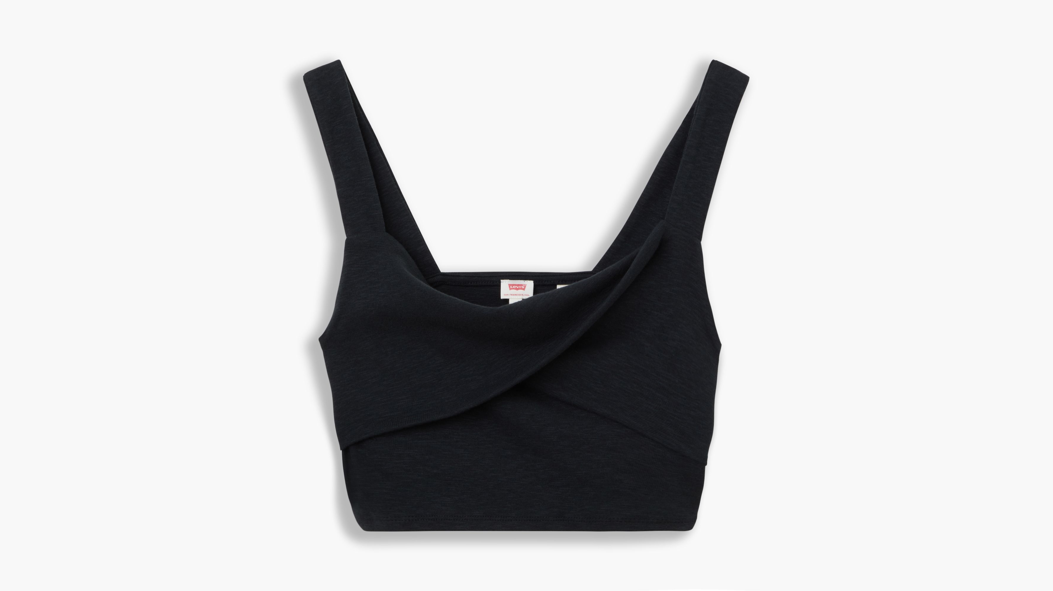 Camiseta de tirantes de canalé de cuello cuadrado 5