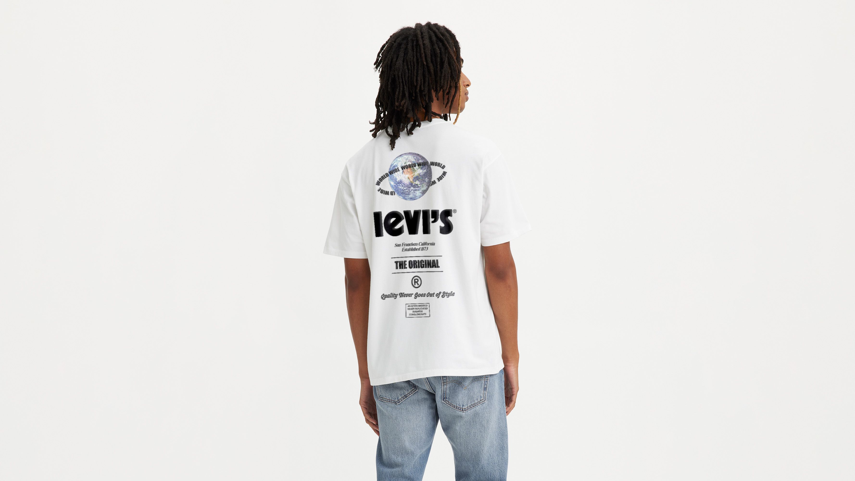 Vintage Fit Graphic Tee White Levi's® HR