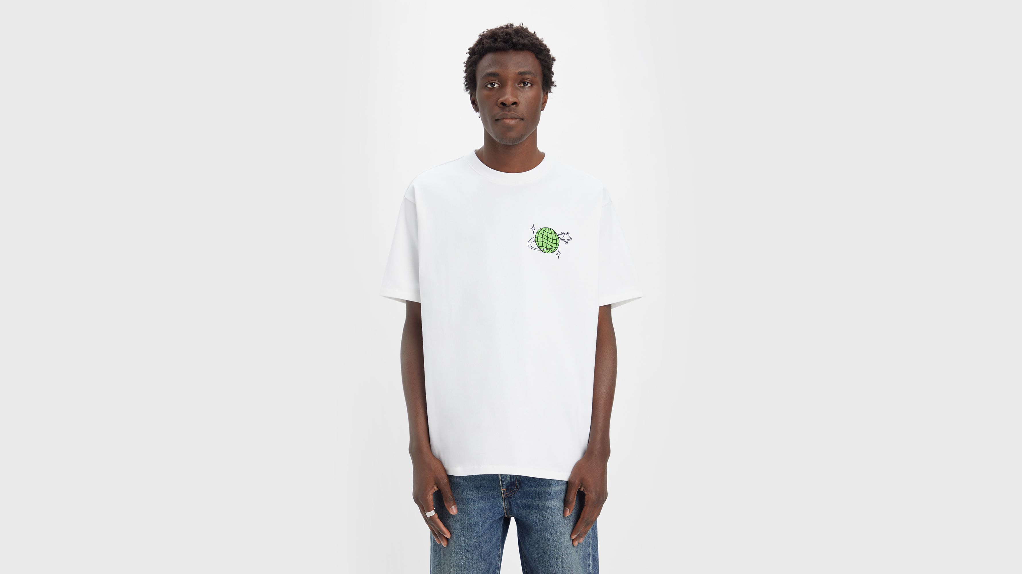 Vintage Fit Graphic T-shirt - White | Levi's® CA