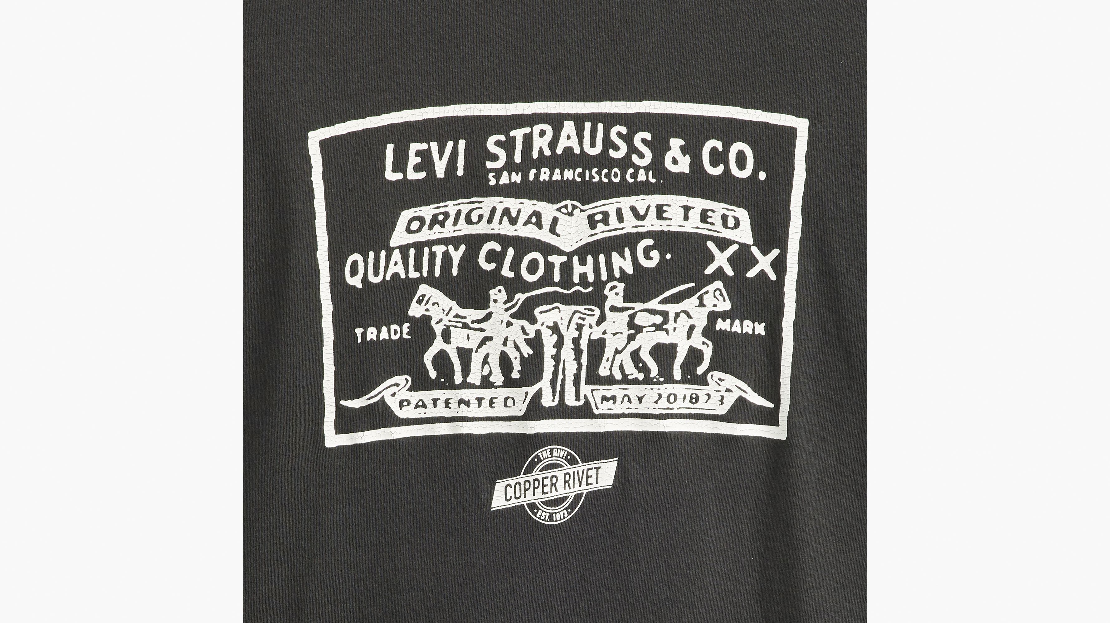 Vintage Fit Graphic T shirt Black Levi s CA