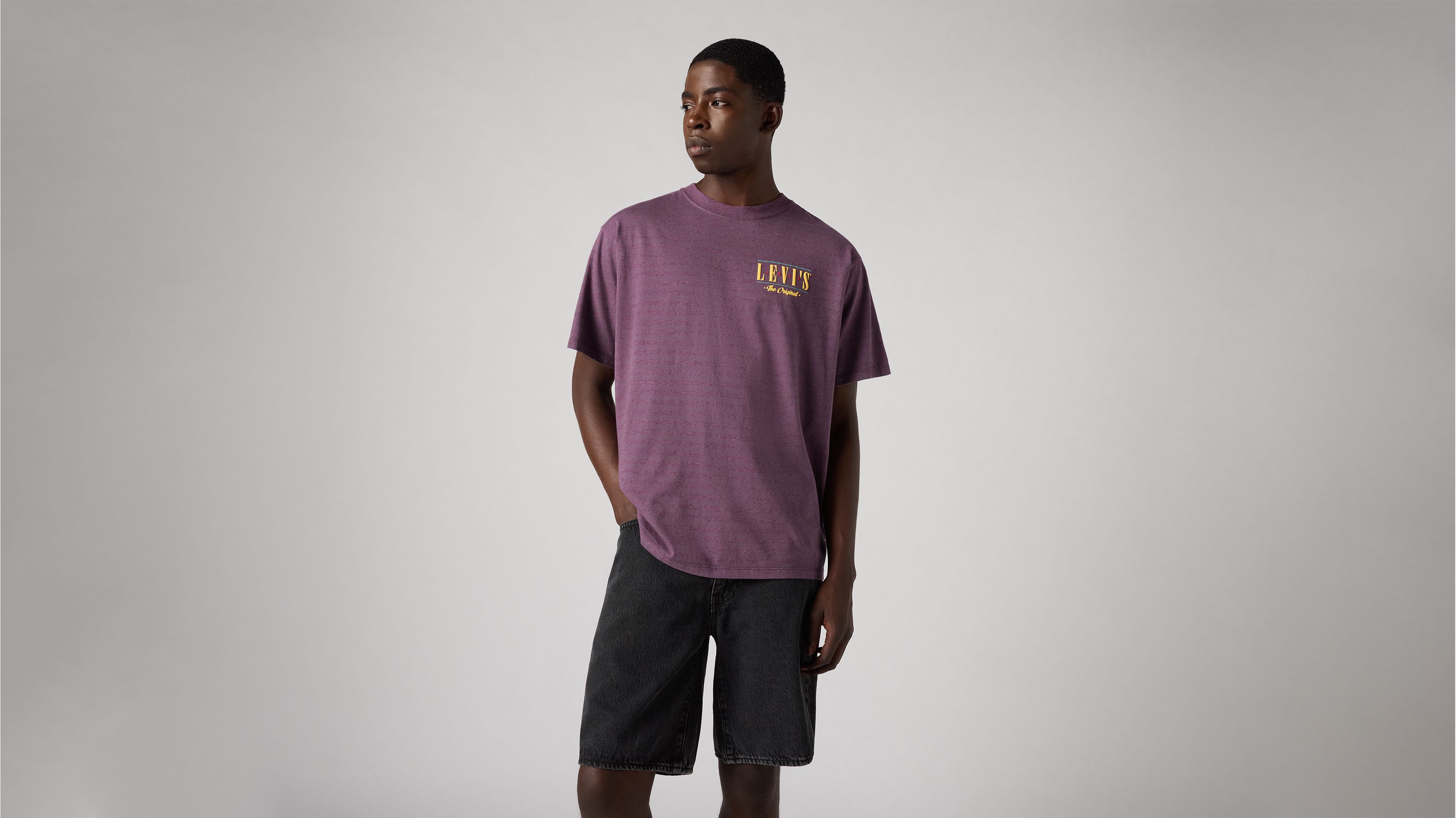 Graphic Vintage Fit T-shirt - Purple | Levi's® GB