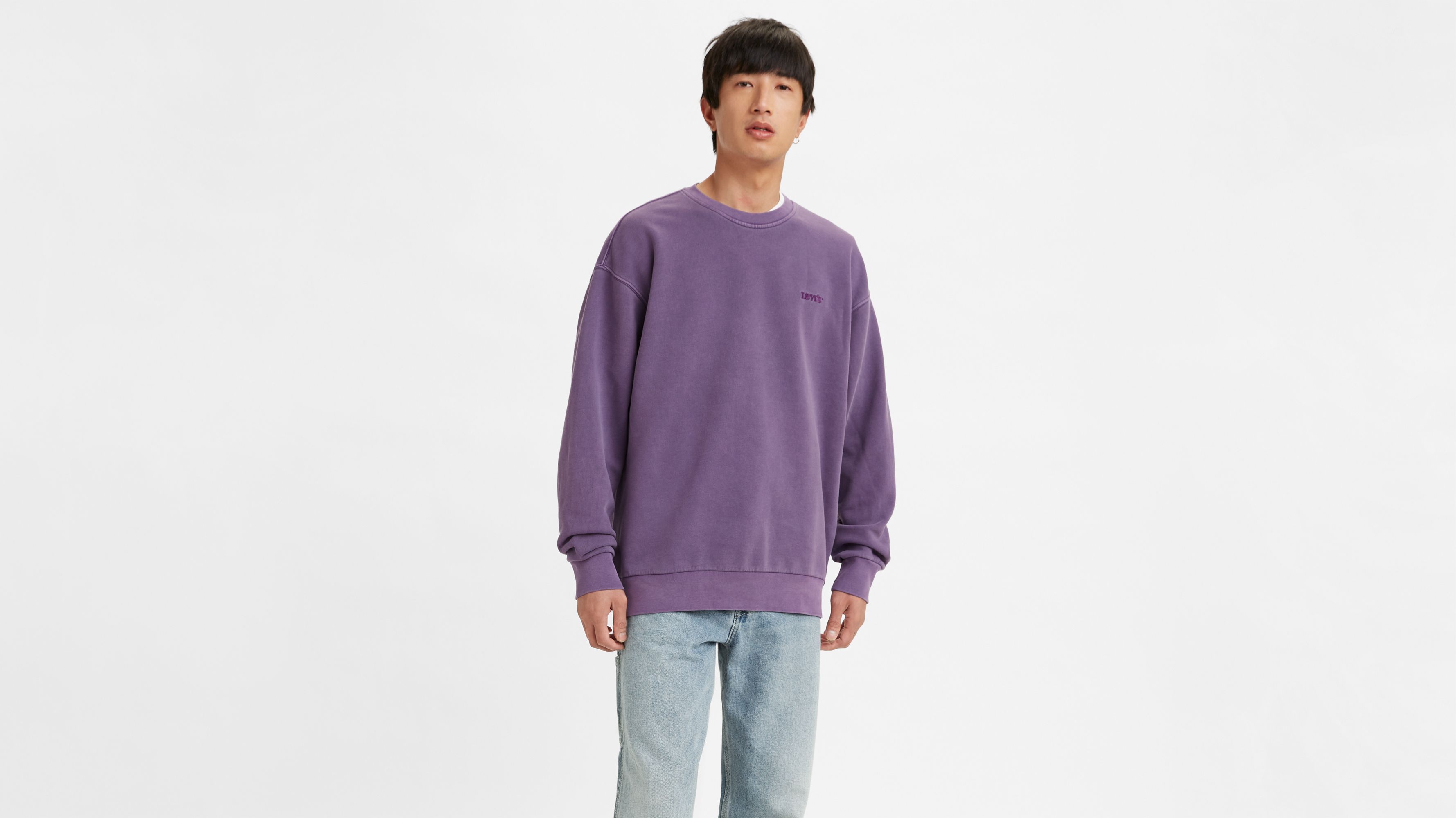 levi's modern crewneck sweatshirt