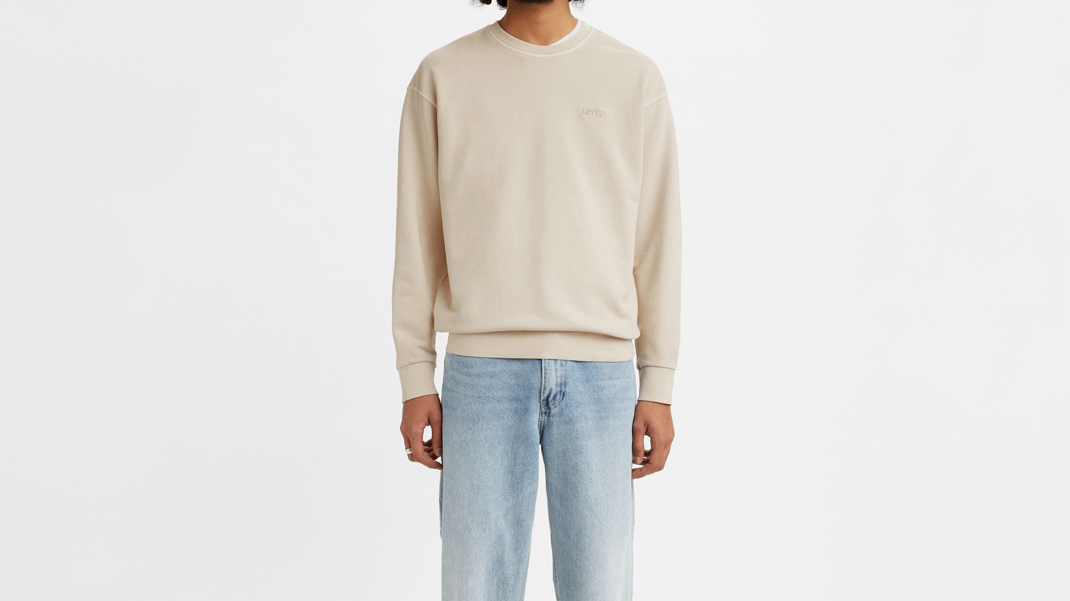 levi's modern crewneck sweatshirt