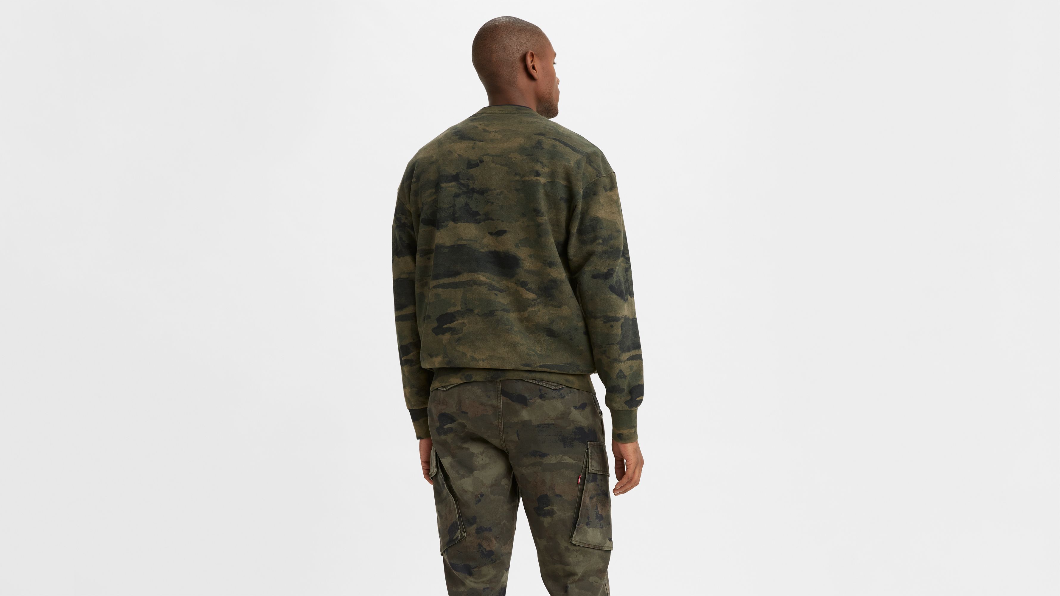 Sweat levis camouflage hot sale