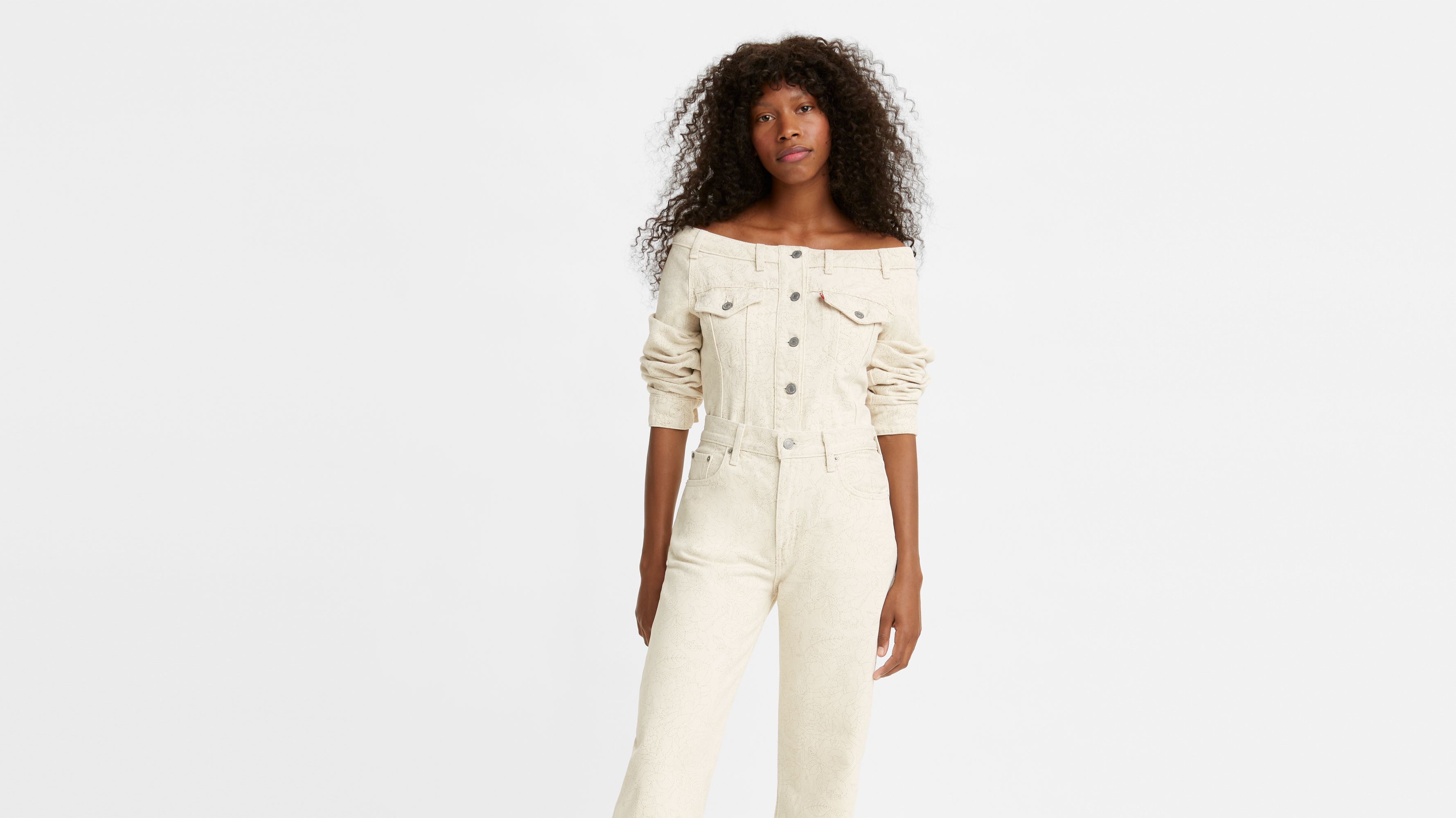 Levi's® x Ganni Off the Shoulder Top